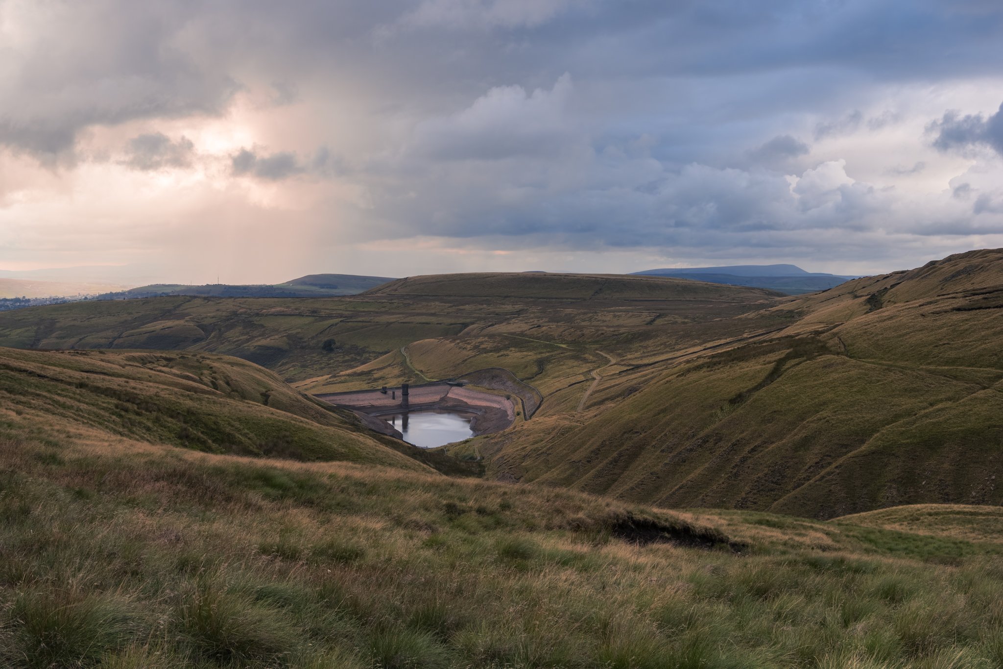 When the rain returned to Scout Moor