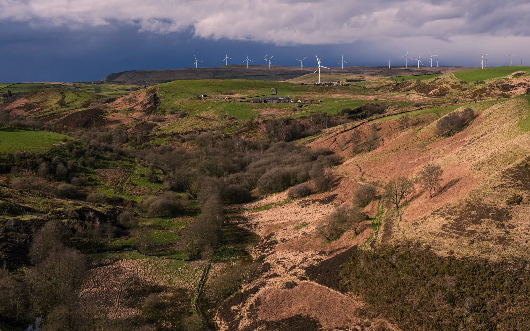 Scout Moor wind farm, Scout moor