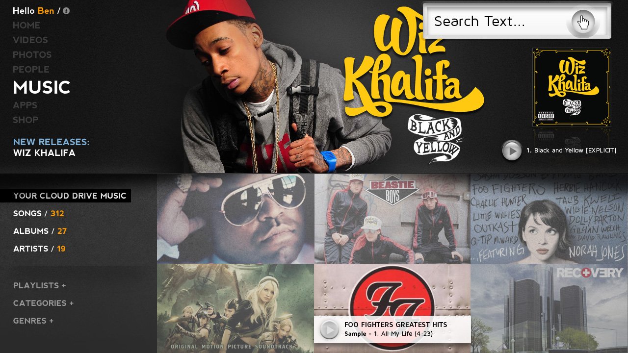 The featured header was mapped out and tested for audio, video, and shopability