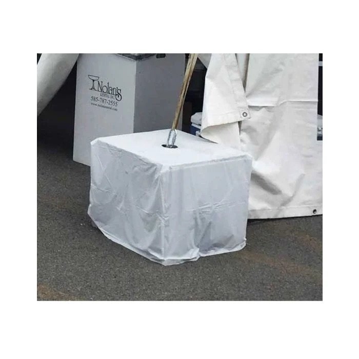 Concrete block cover