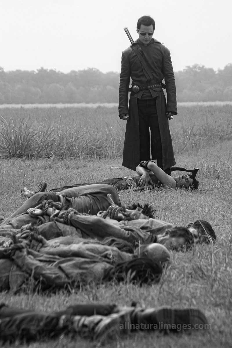 DANIEL WU, OPENING SCENE, INTO THE BADLANDS 2015