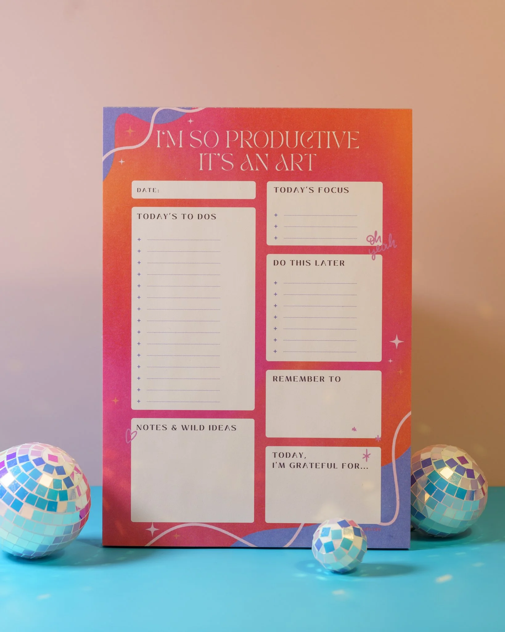 Produktivitätsplaner A5 - Art