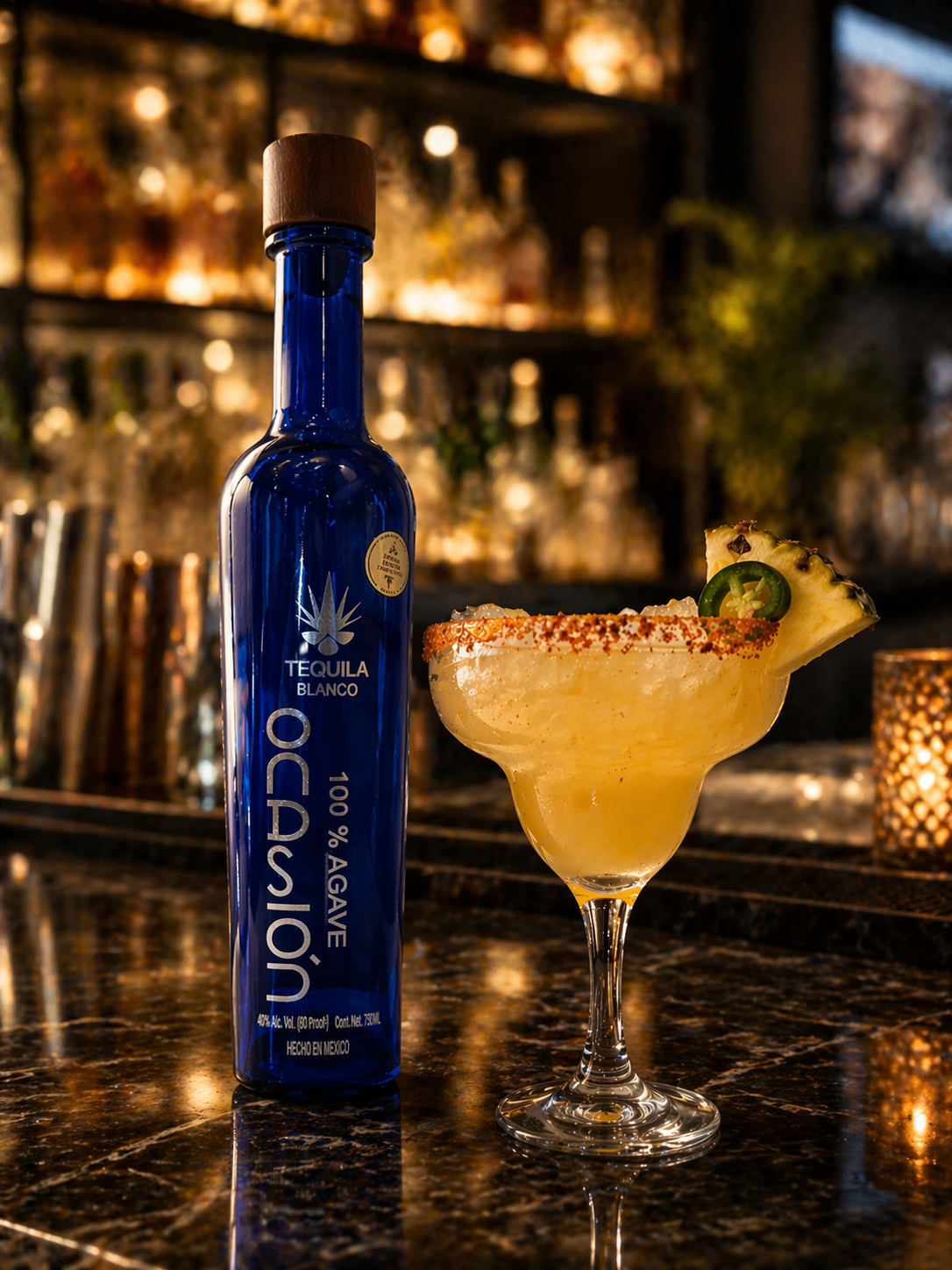 Spicy Pineapple tequila