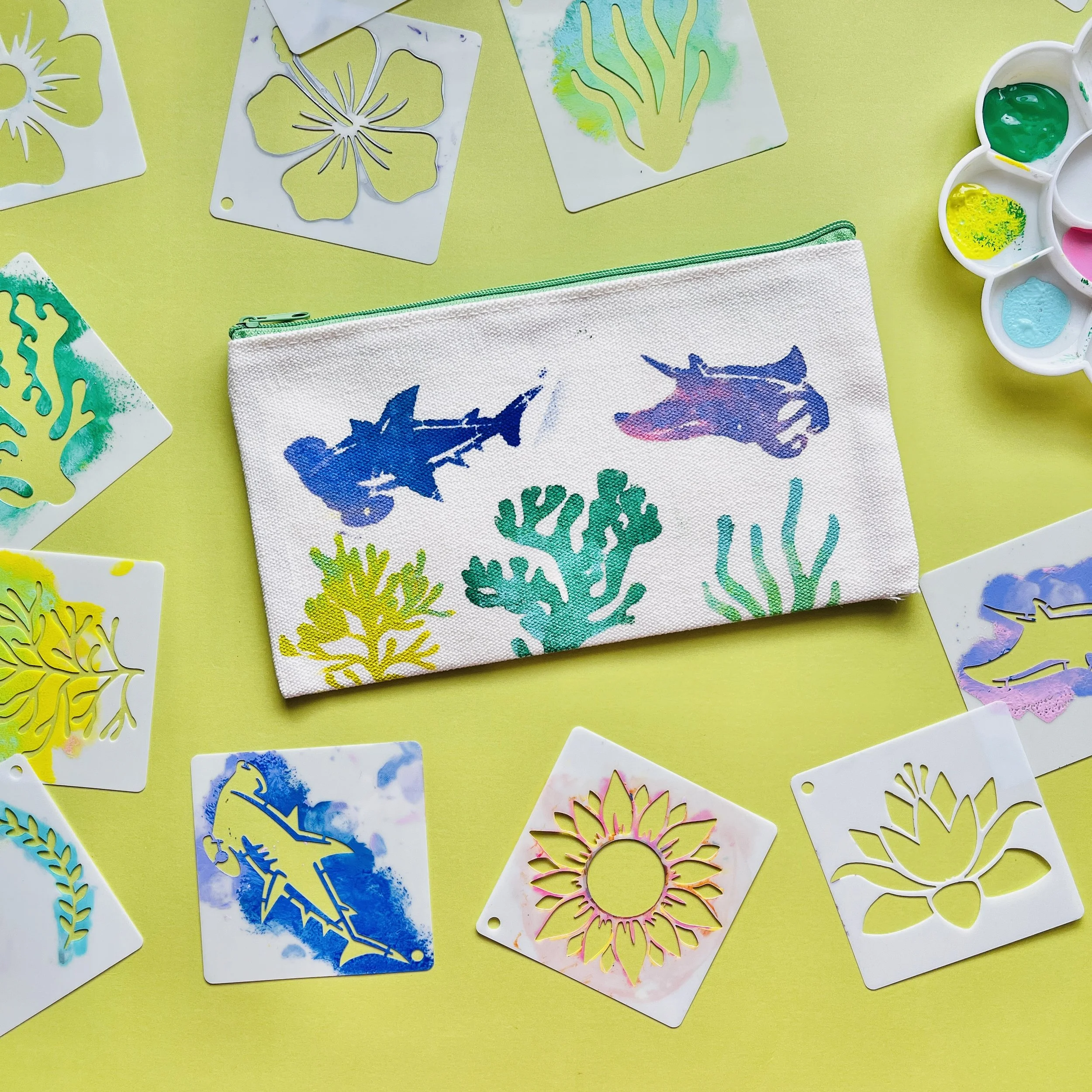 April 29, 2026 - Kid's Craft: Stencil Pencil Bag