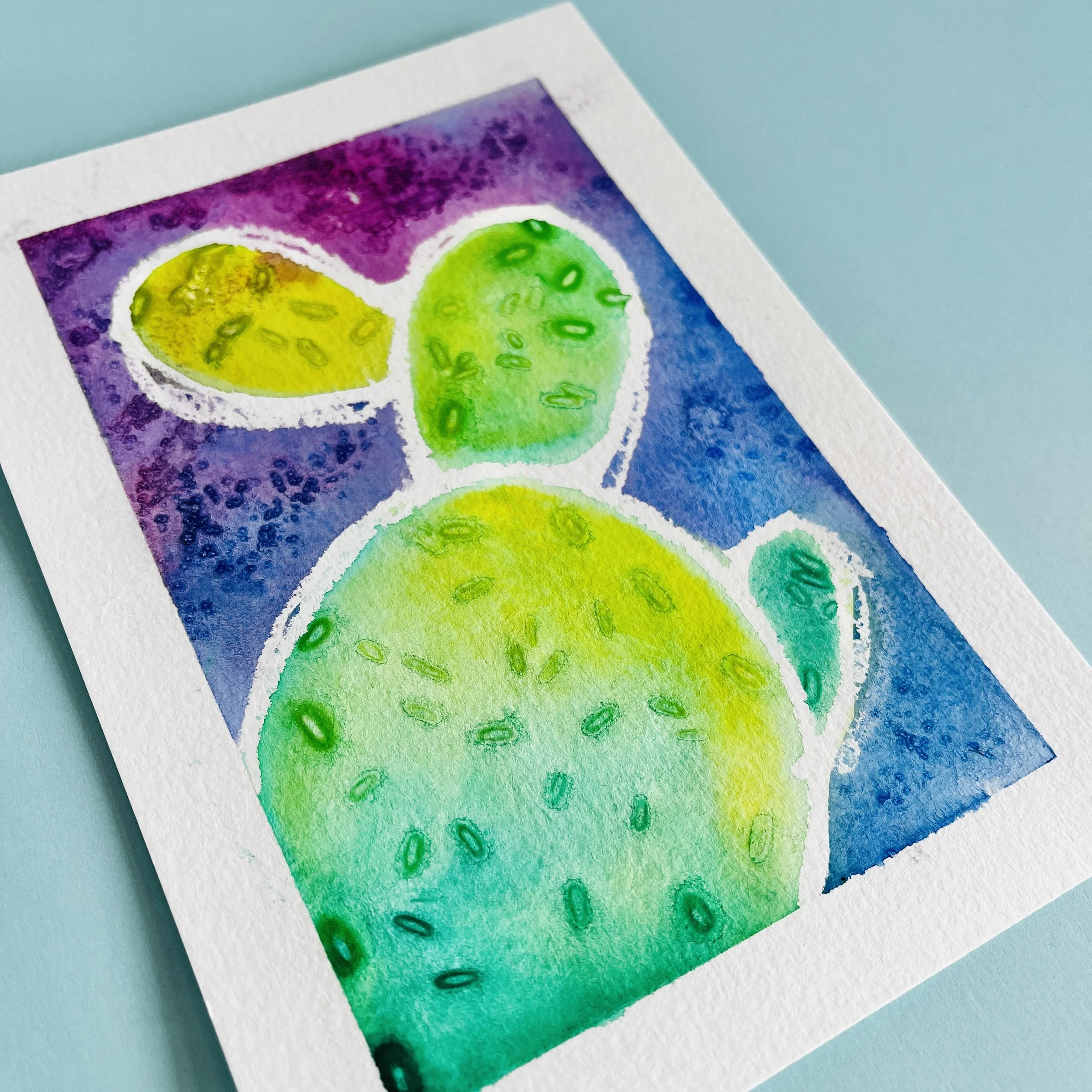 March 11,  2026 - FREE Kid's Craft: Cactus Watercolor Painting