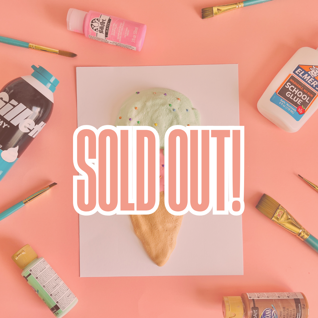 July 15, 2026 - Kid's Craft: Puffy Ice Cream Painting