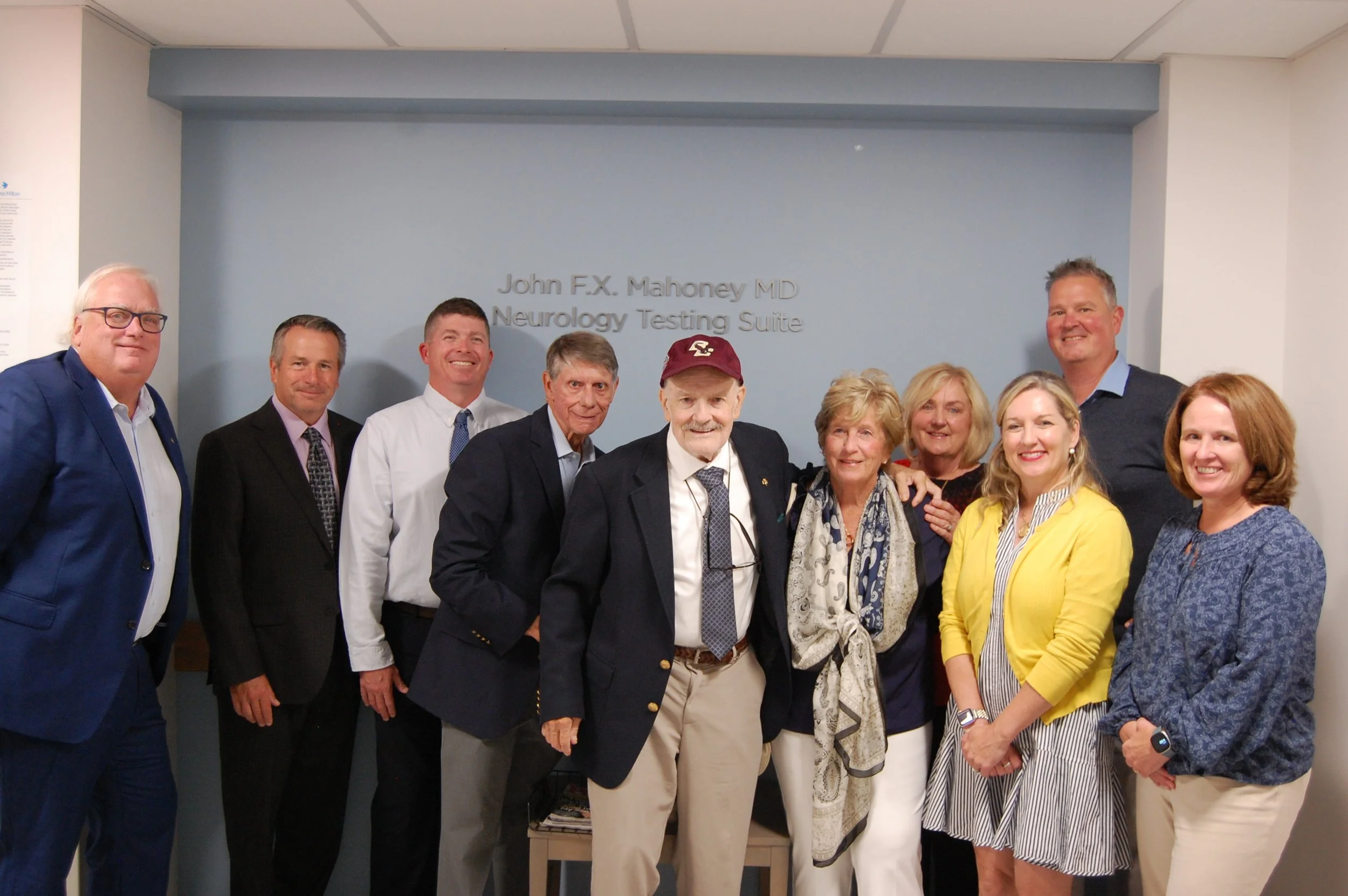 John F.X. Mahoney Foundation diagnostic suite dedication
