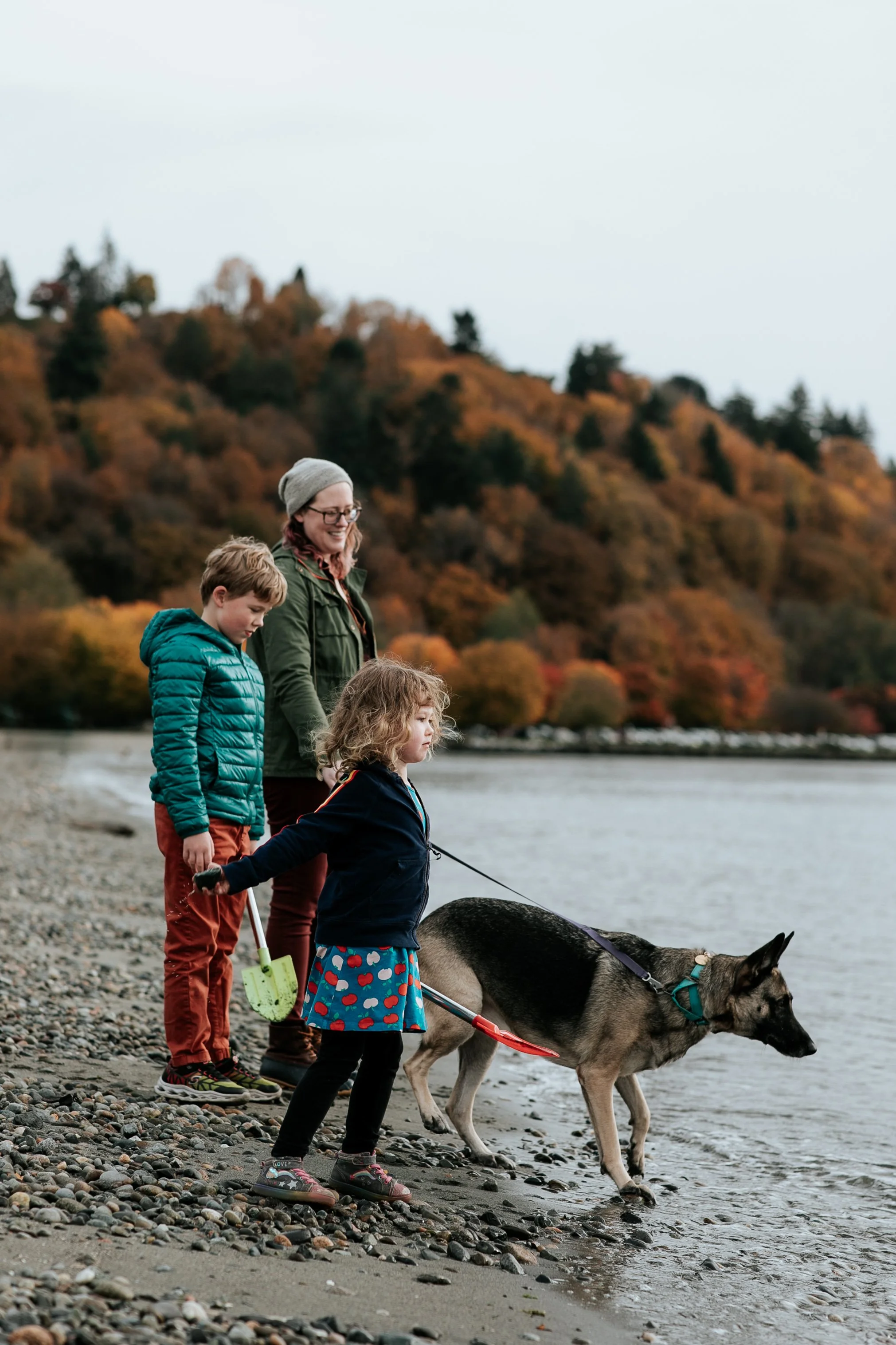 family photographt at Golden Gardens