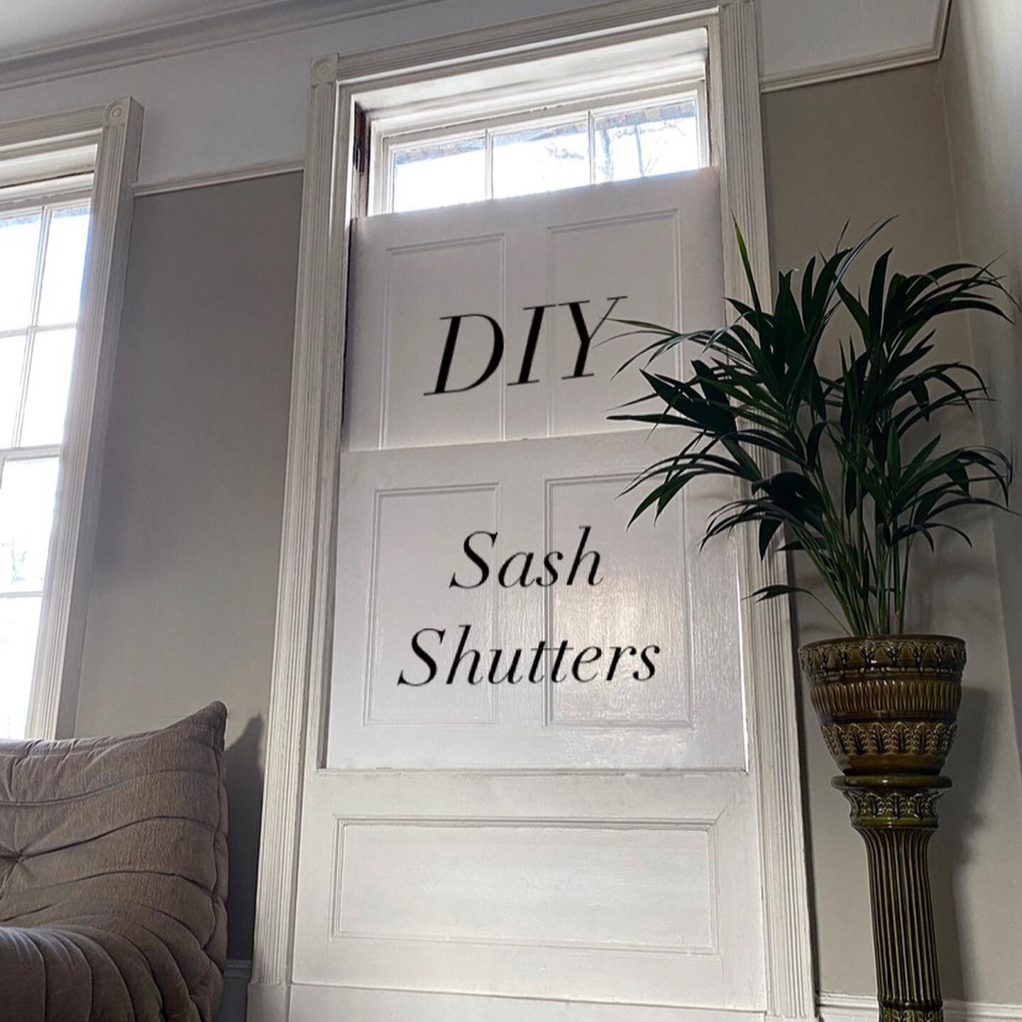 We did it!

Think this might be an Instagram first so if anyone seeing this have some missing box/weighted/sash shutters go to our highlights to see how to make em! 
.
.
.
.
.
#shutters #diyshutters #boxshutters #weightedshutters #sashshutters  #inte