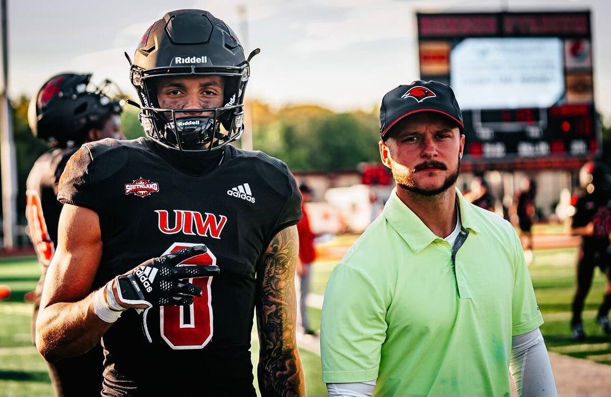 &ldquo;At least I won&rsquo;t have to wear this highlighter green shirt next season.&rdquo; - Coach Clint Killough probably 

Congrats to @mrkillough &amp; the UIW football coaching staff on signing an incredible 2023 class this week! 

It&rsquo;s a 