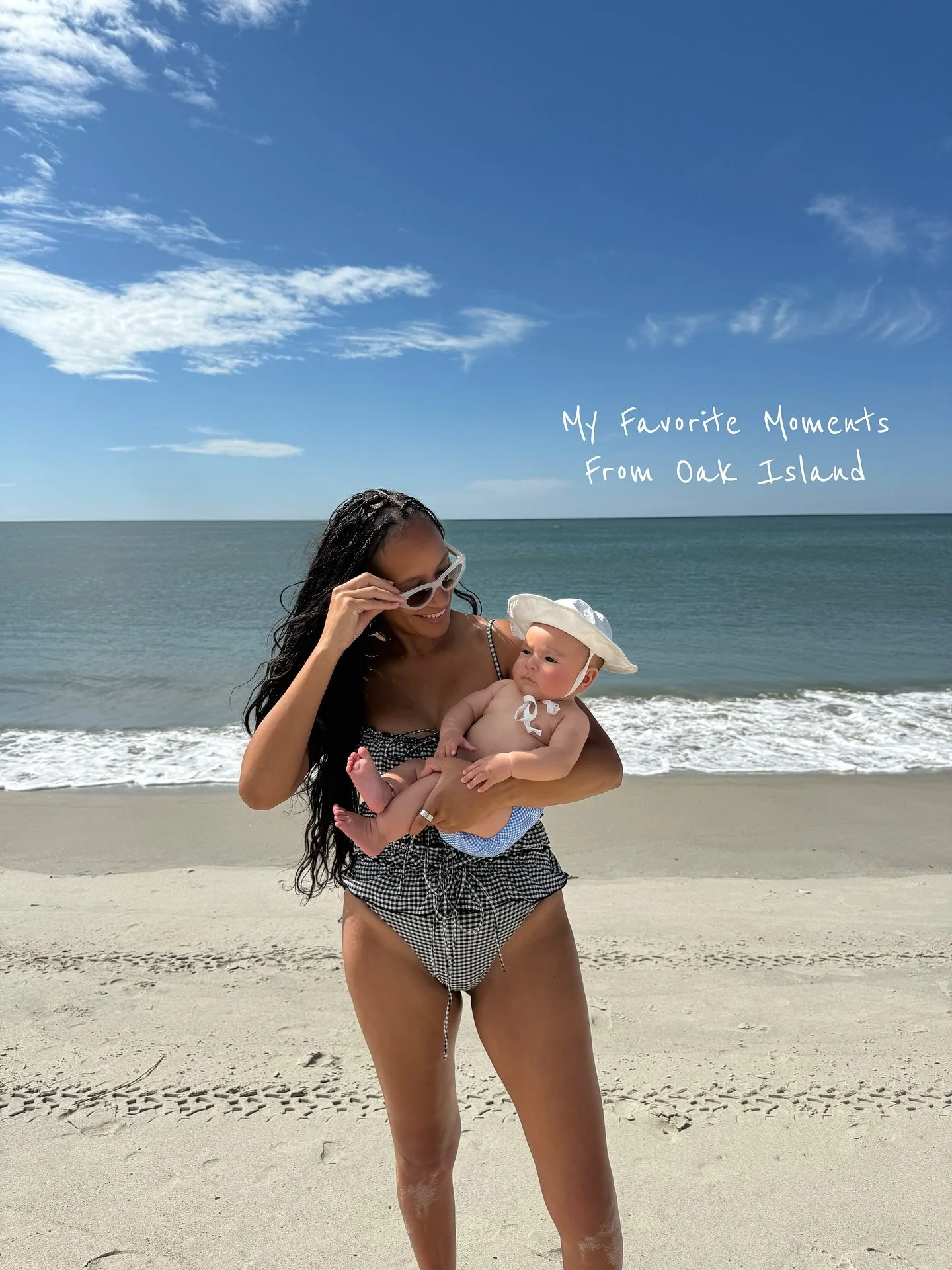 My baby&rsquo;s first vacation 🌊🐚☀️