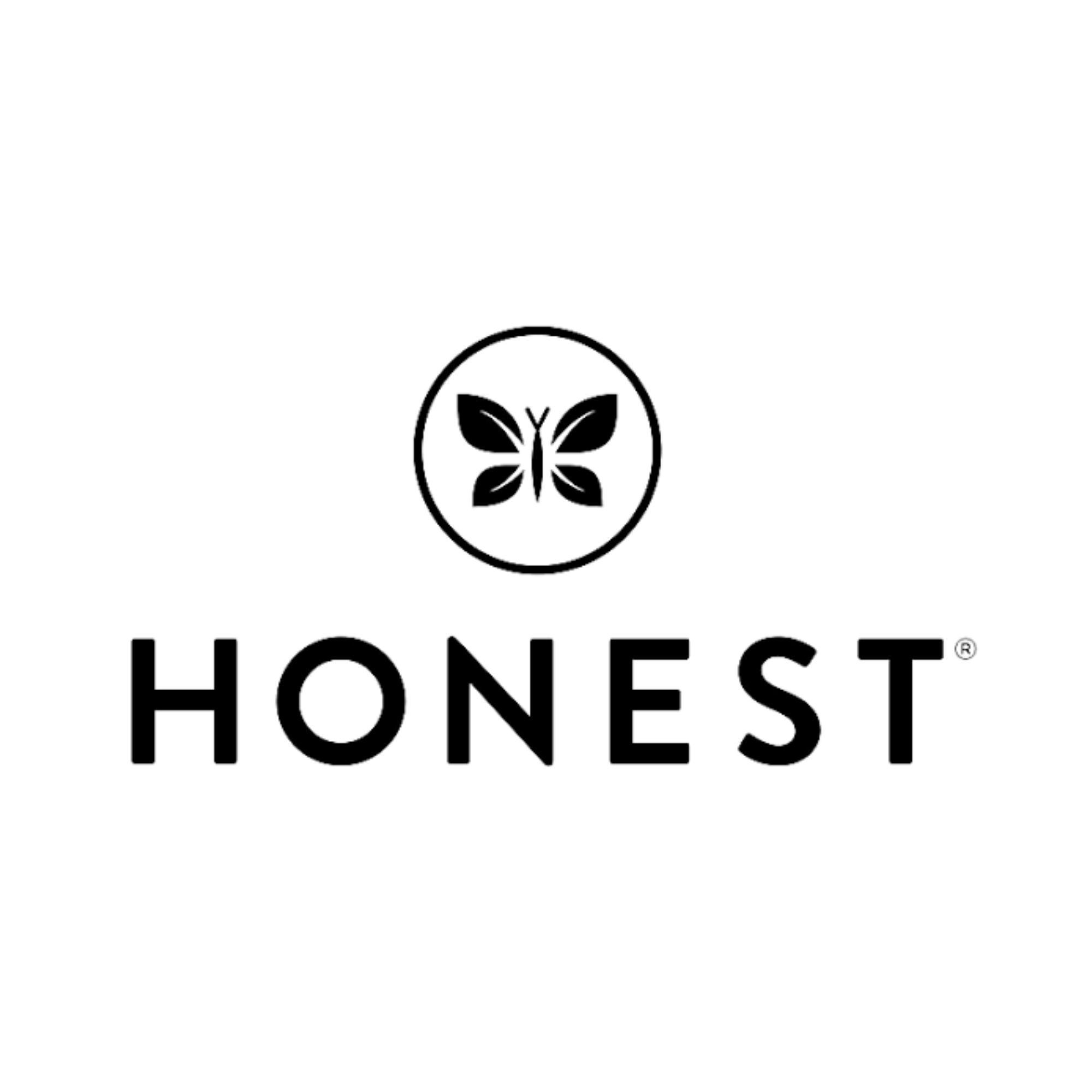 Logo of Honest Hometown with a butterfly icon above the text.