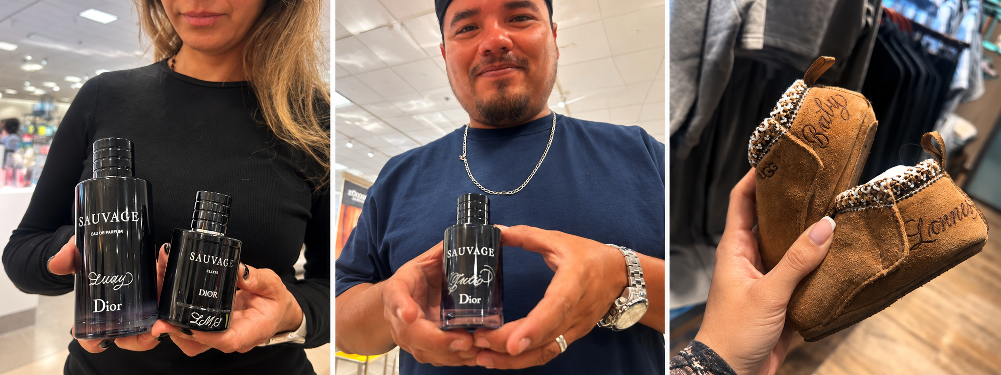 Live calligraphy, fragrance engraving and personalized luxury gifts for retail and brand events