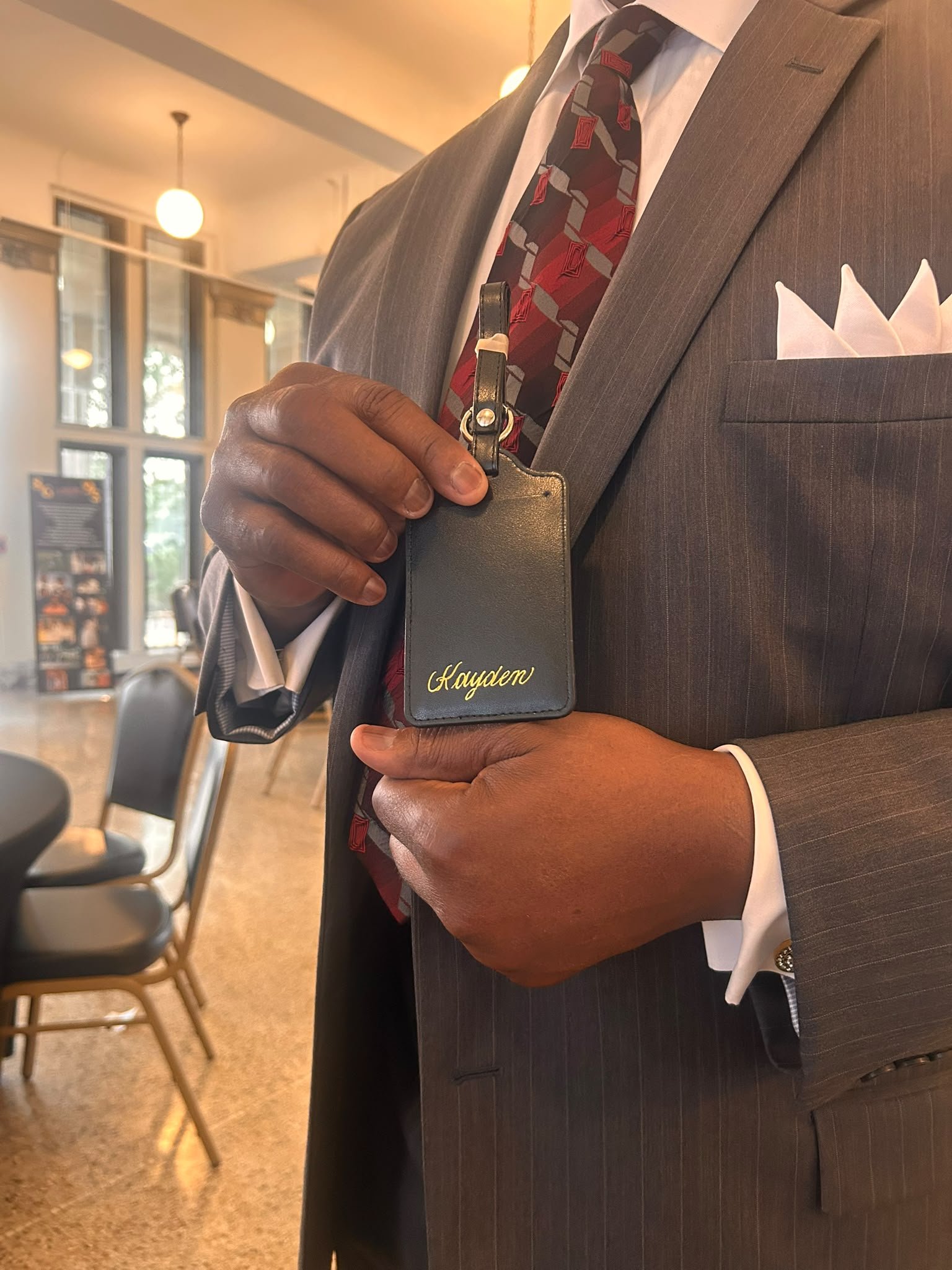 Corporate luggage tags