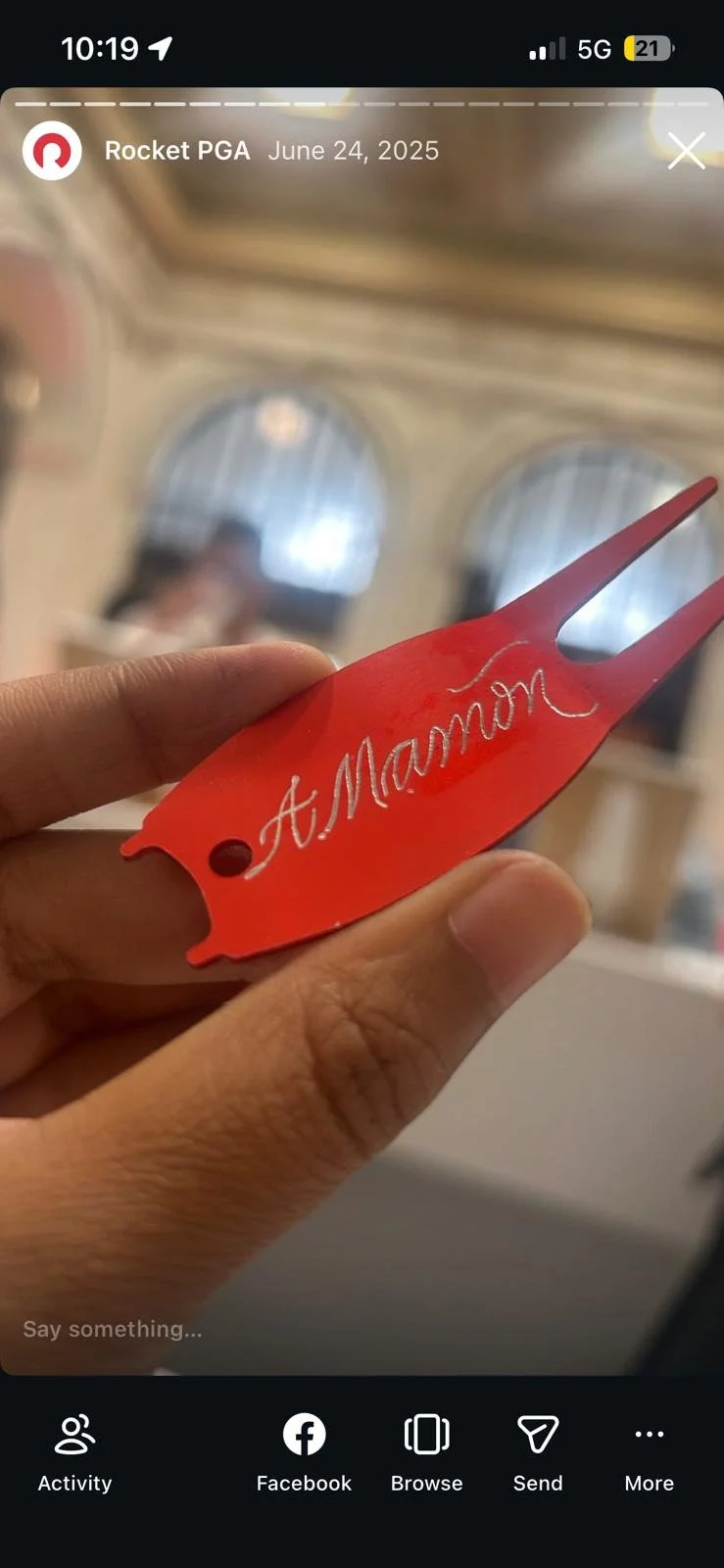 Engraved Rocket Mosrtgage Event