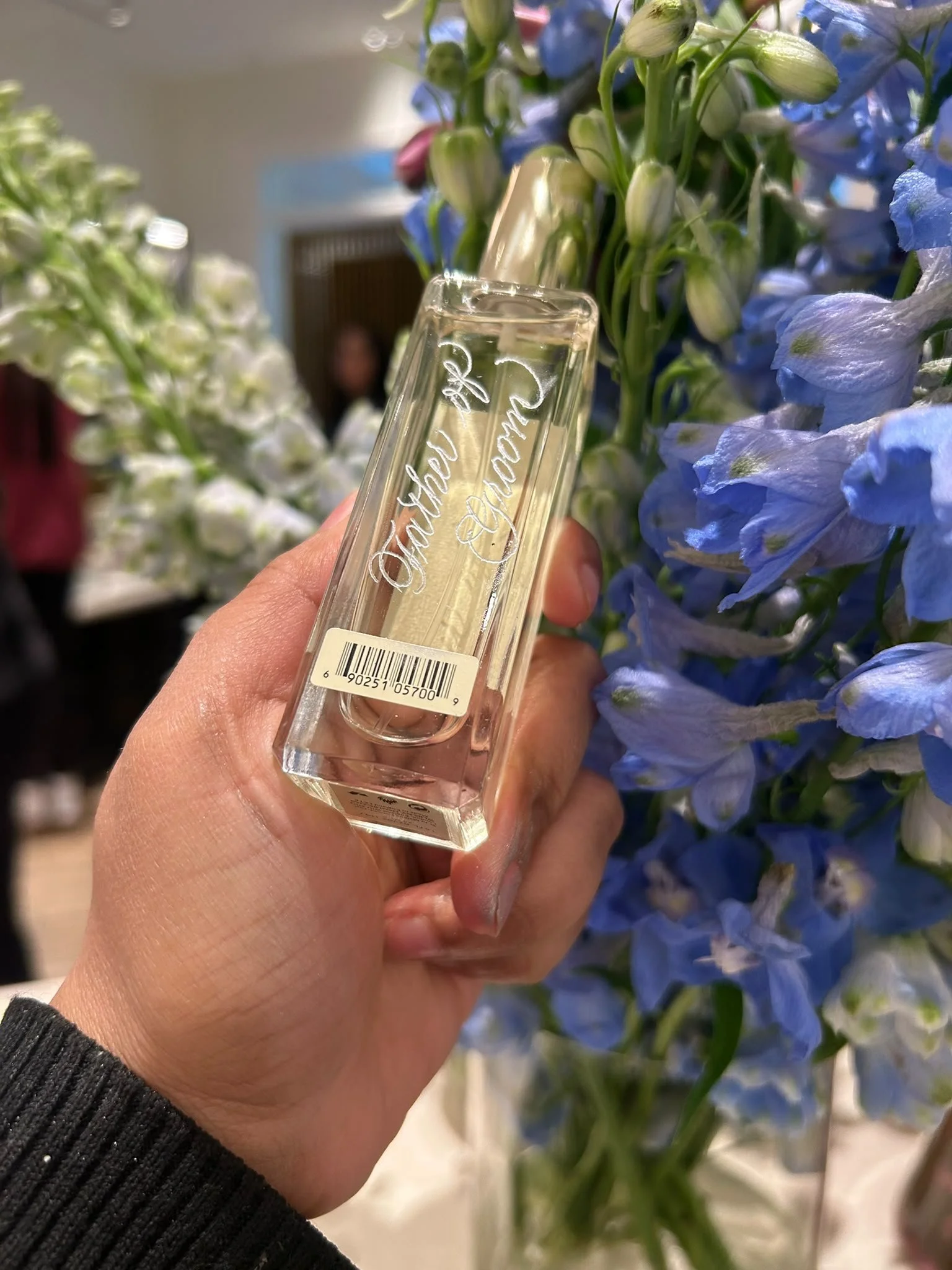 Detroit Wedding Fragrance Engraving