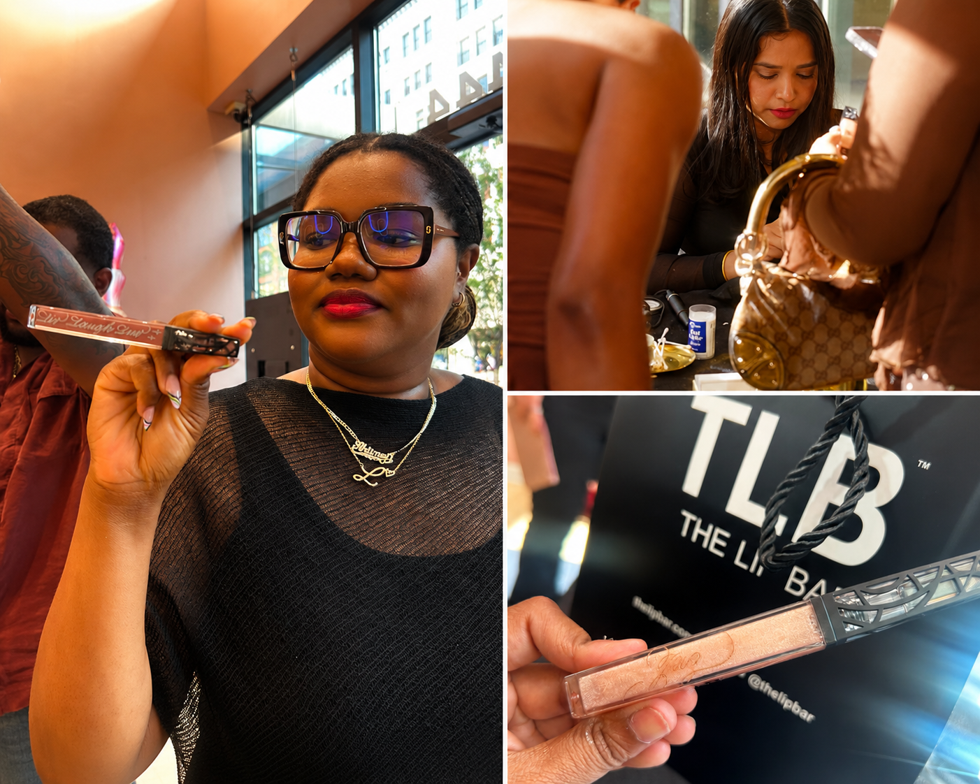 Live personalization artists creating custom engraved and hand-painted products during a luxury retail brand activation