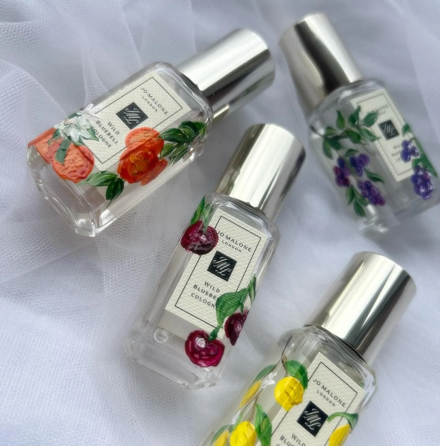 Hand-painted JML for a luxury retail brand activation.