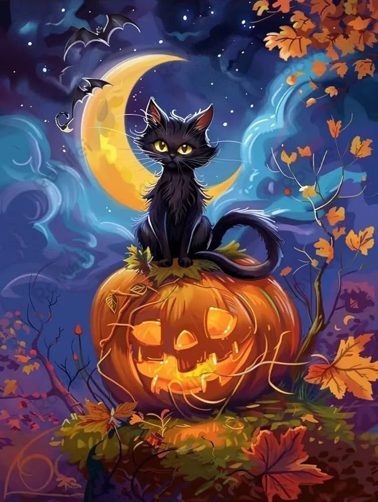 Spooky Winey Cats