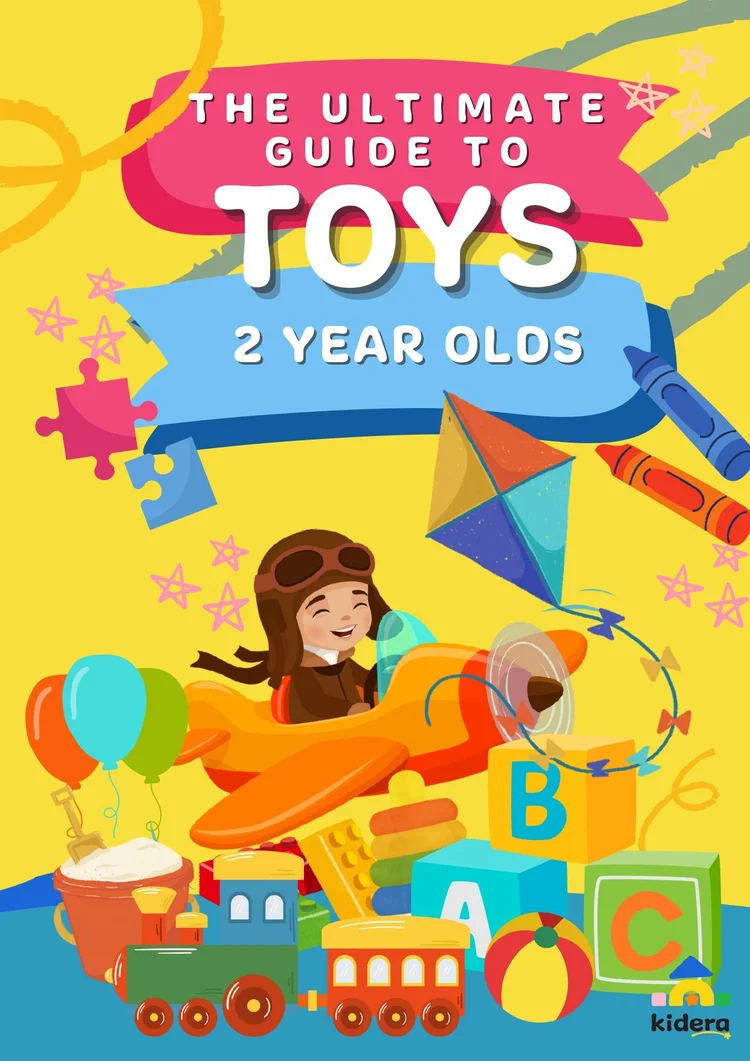 Cover of the toy guide for 2 year olds
