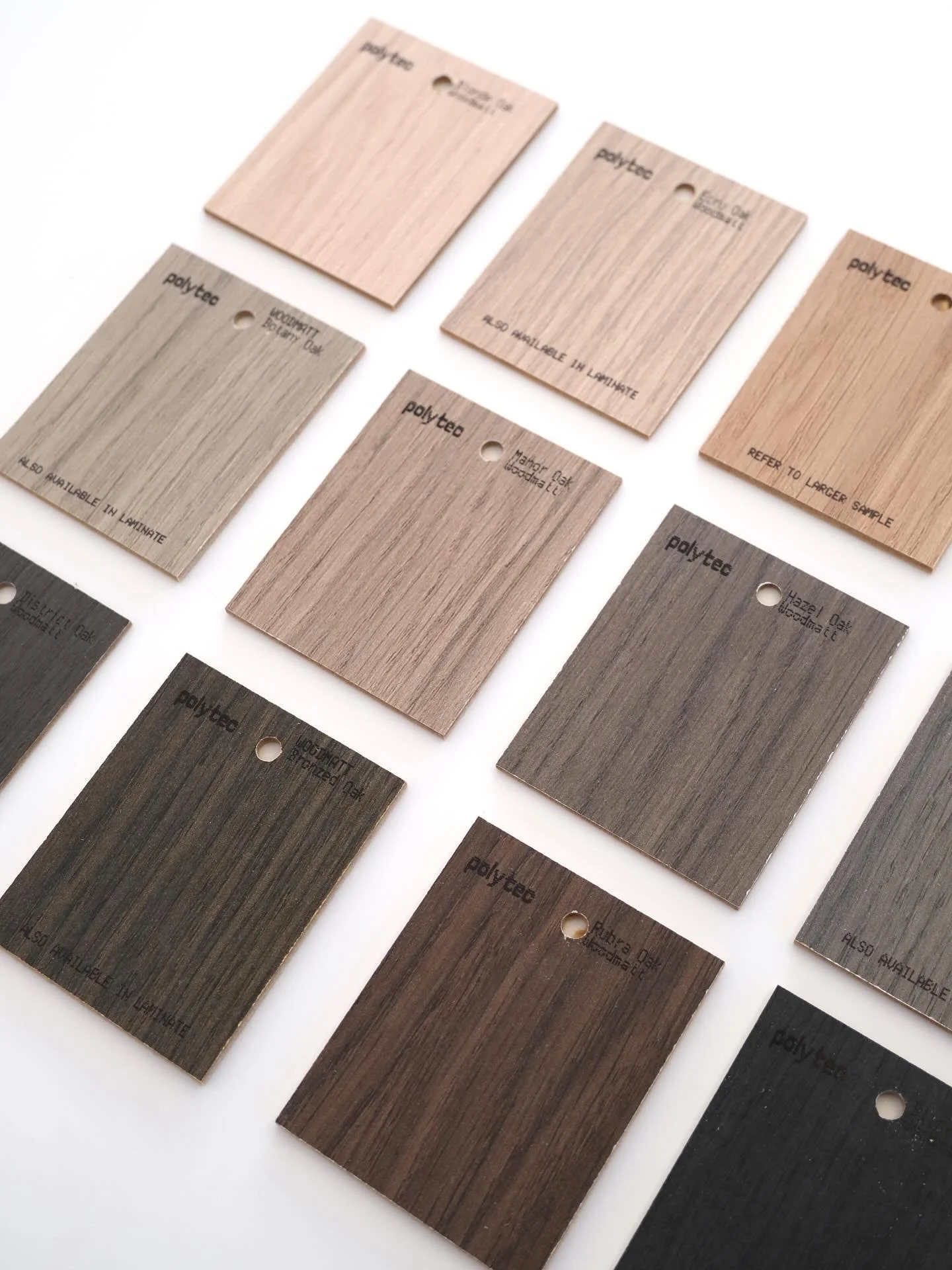 Meet the new @polytec Boston Oak Collection. Bring warmth and texture to your next project with 11 beautiful new colours in the signature Woodmatt finish. 

Visit our showroom to explore samples in person, including larger sample options.
