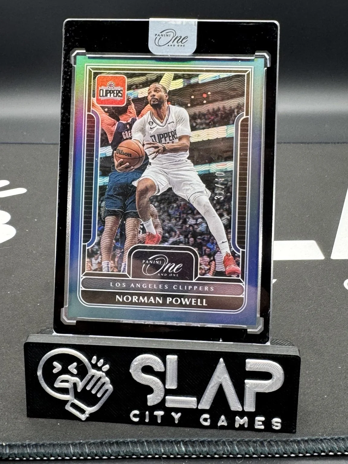 2022-23 Panini One and One Silver #77 Norman Powell Los Angeles Clippers 31/40