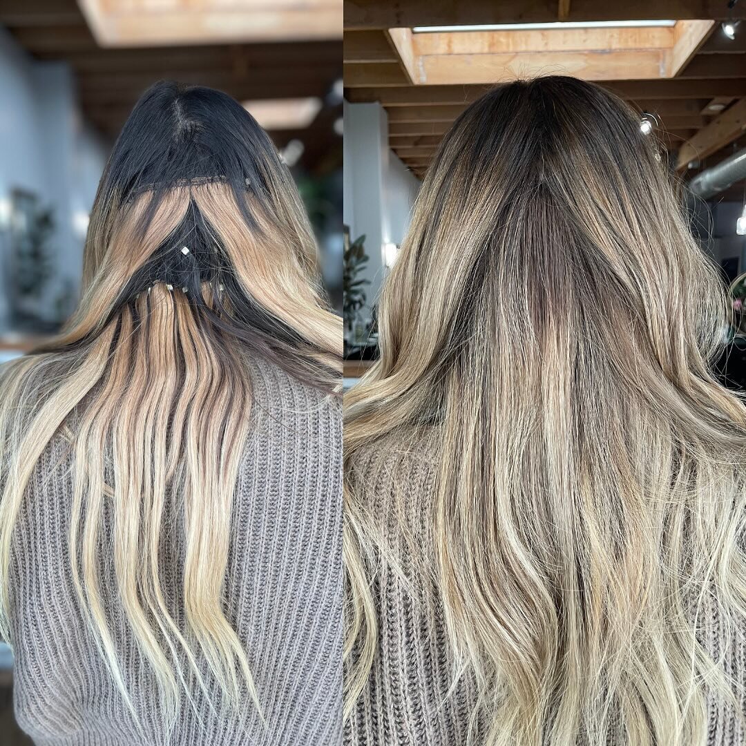 Have you ever been turned away from a stylist for a move up because you didn&rsquo;t originally get your extensions with them?⁠ 🤔 
⁠
I&rsquo;ve heard this so many times and I kind of get why stylists do this but not really⁠
⁠
I will say, when client