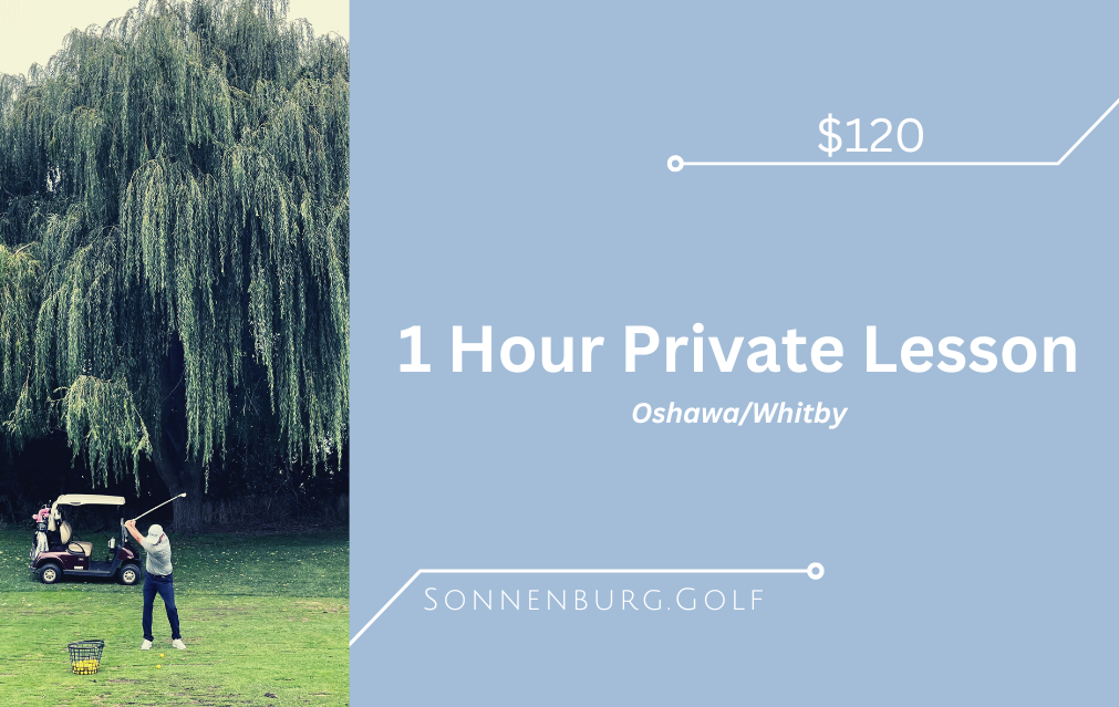 1 Hour Private Lesson - Oshawa/Whitby