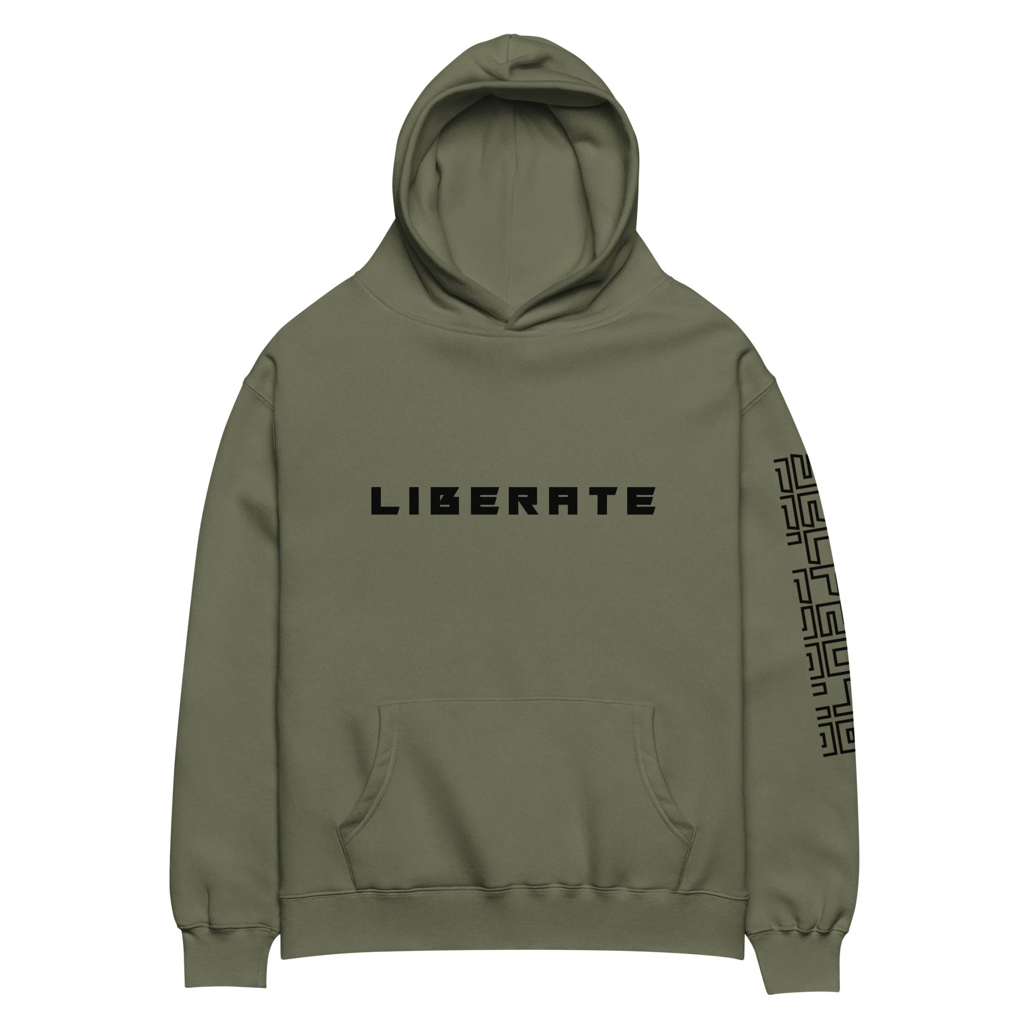 LIBERATE - SELF Dropped Shoulder Hoodie