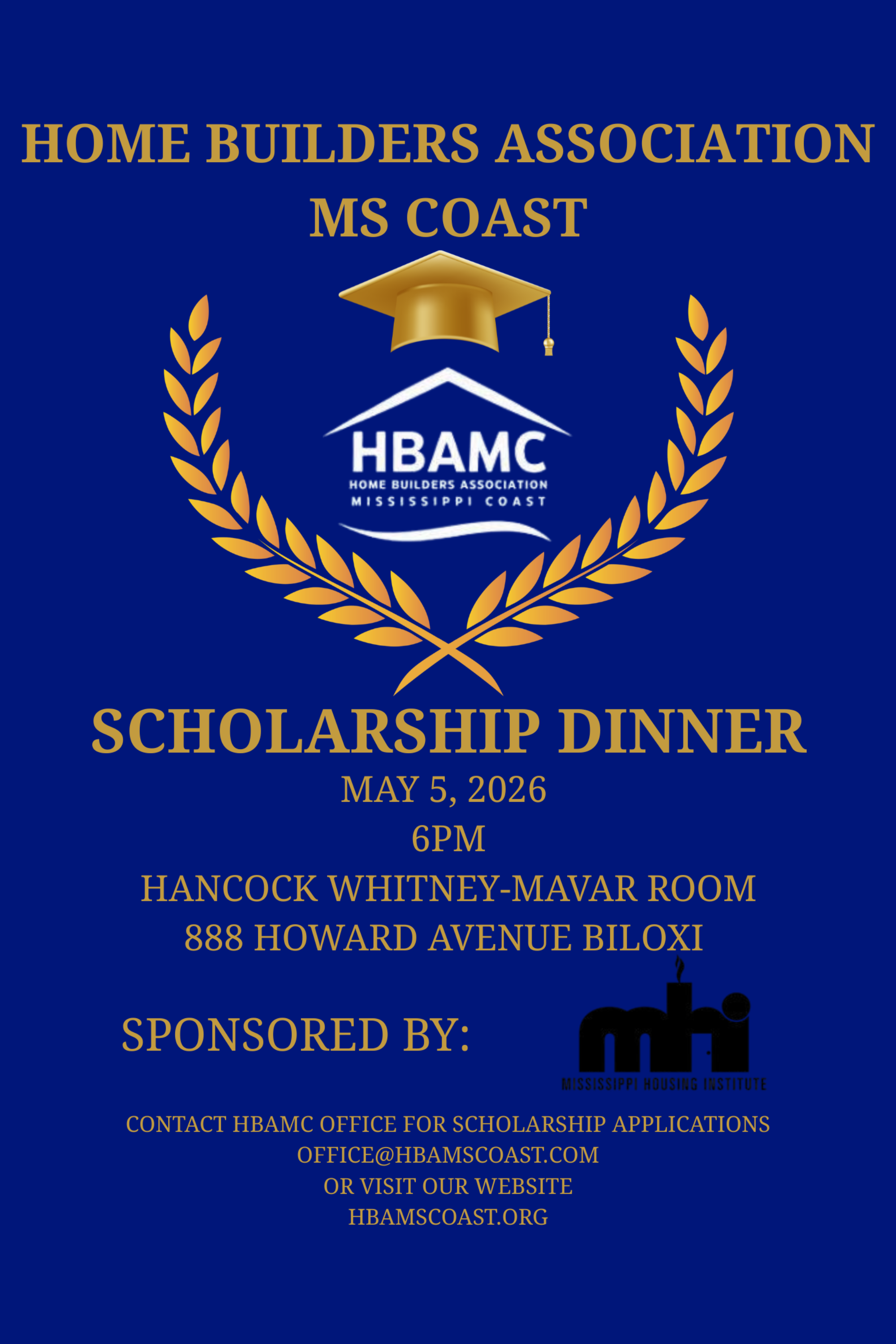 Investing in the Future: HBAMC 2026 Scholarship Program & Dinner