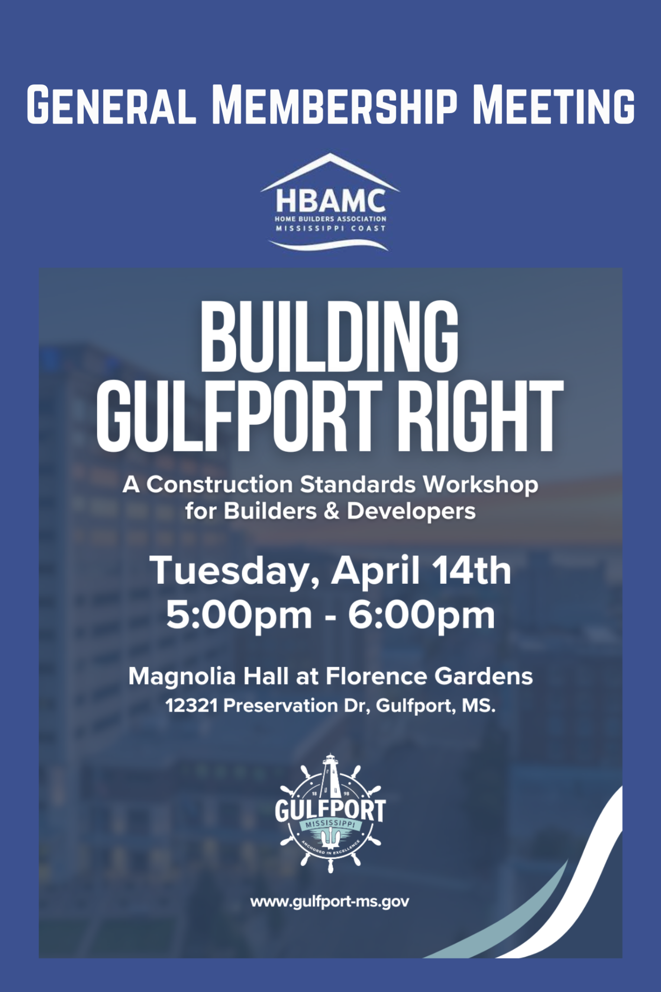 Contractors & Land Sales Workshop