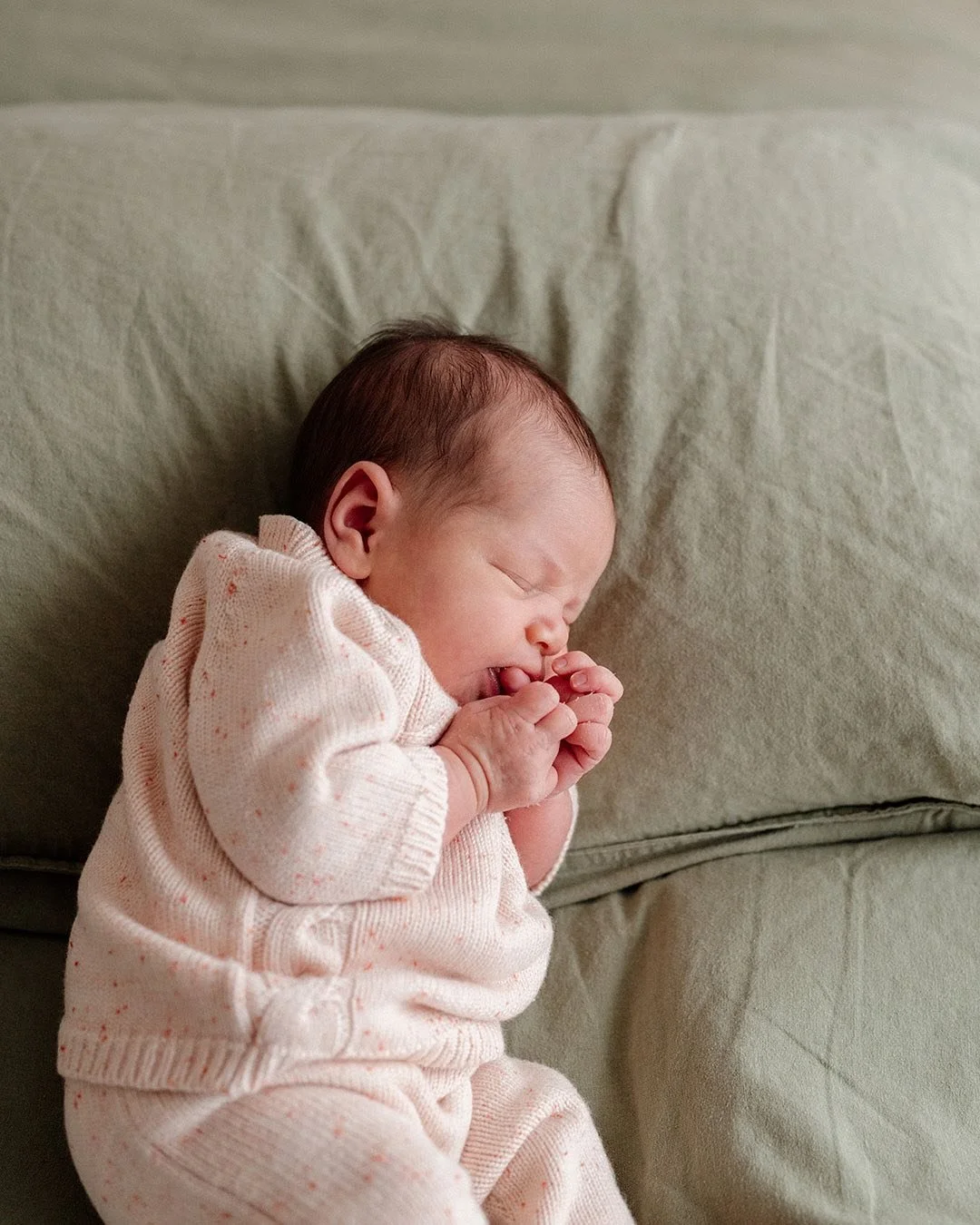 Some people just feel like pure sunshine. This beautiful family welcoming me into their home for the second time to document the arrival of another precious babe.