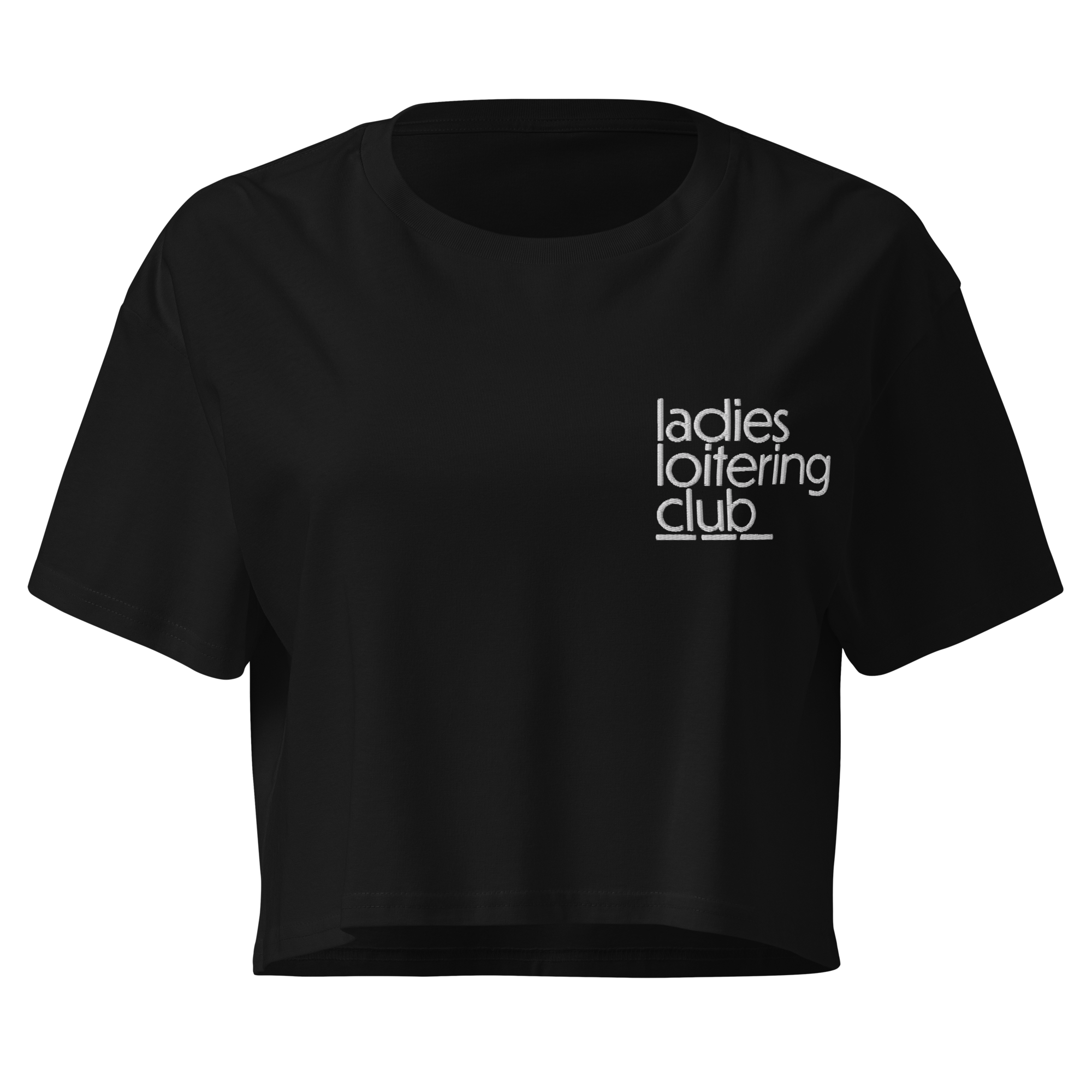 Ladies Loitering Club Crop Top
