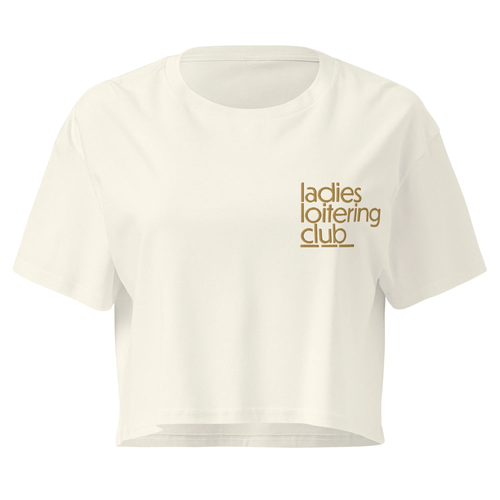 Ladies Loitering Club Crop Top