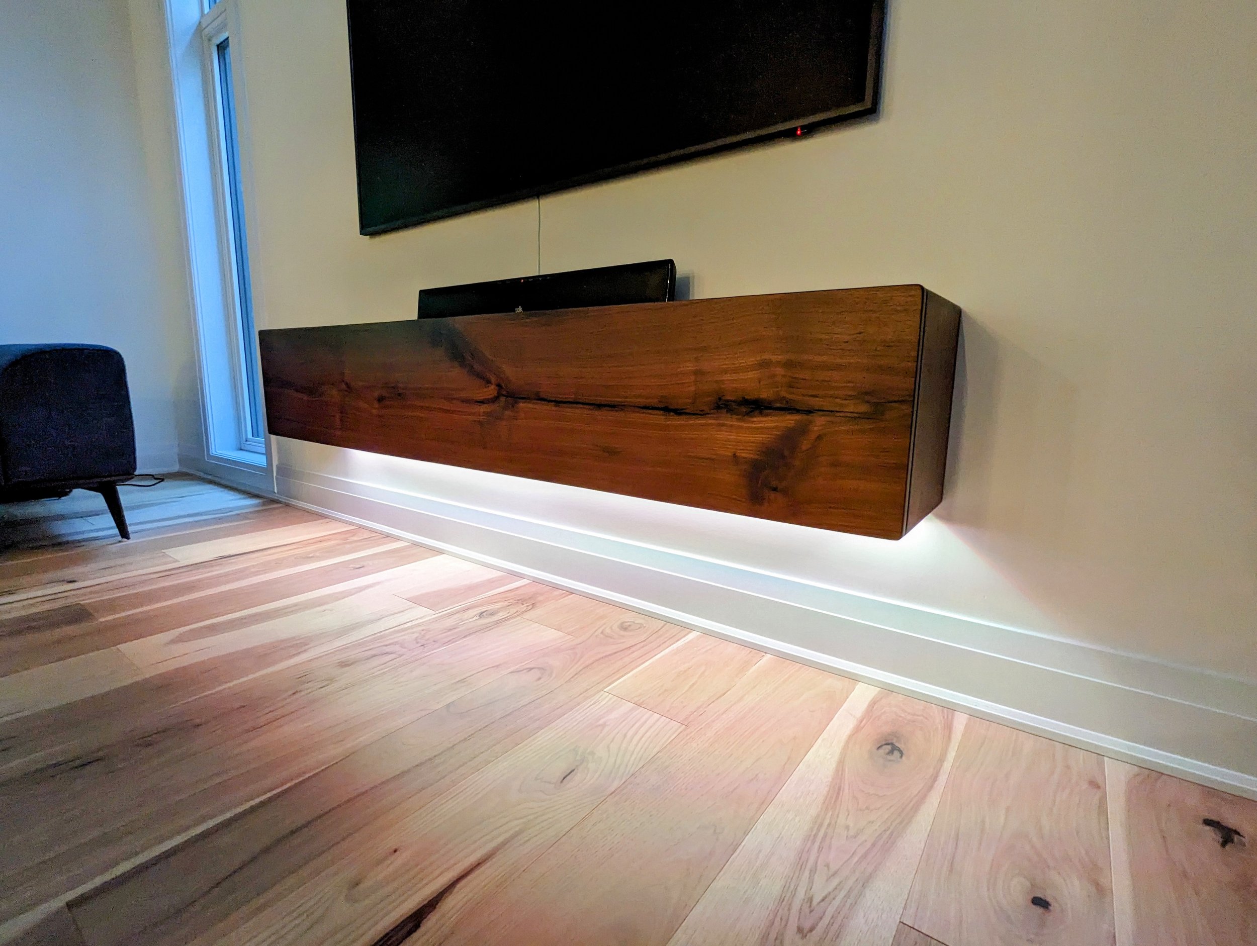 Floating TV Console
