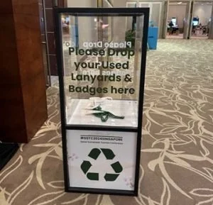asia-sustainable-travel-gstc2024-singapore-sustainable-events-lanyards collection-boxes.jpg