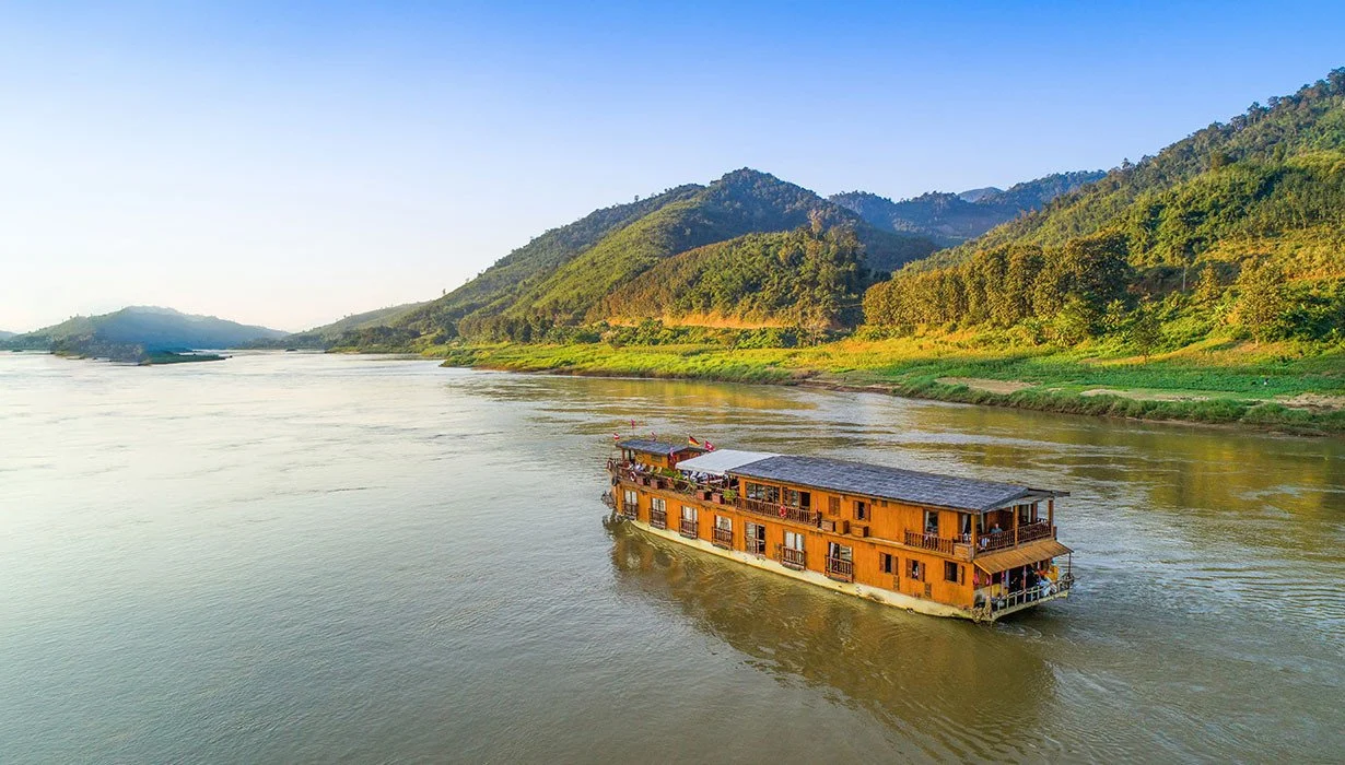 slow travel Asia Mekong river cruise