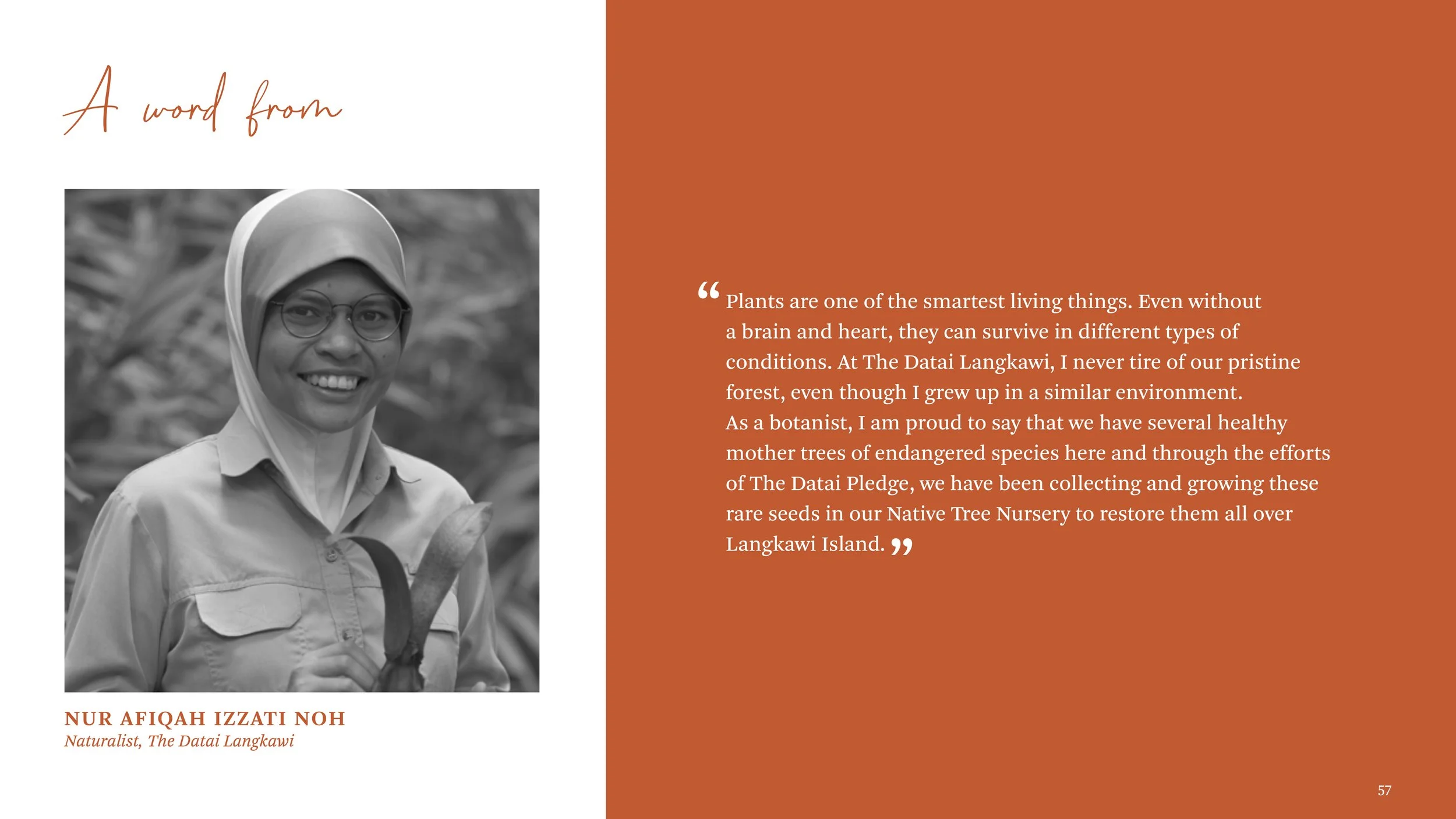 The Datai Pledge 2022 Impact Report