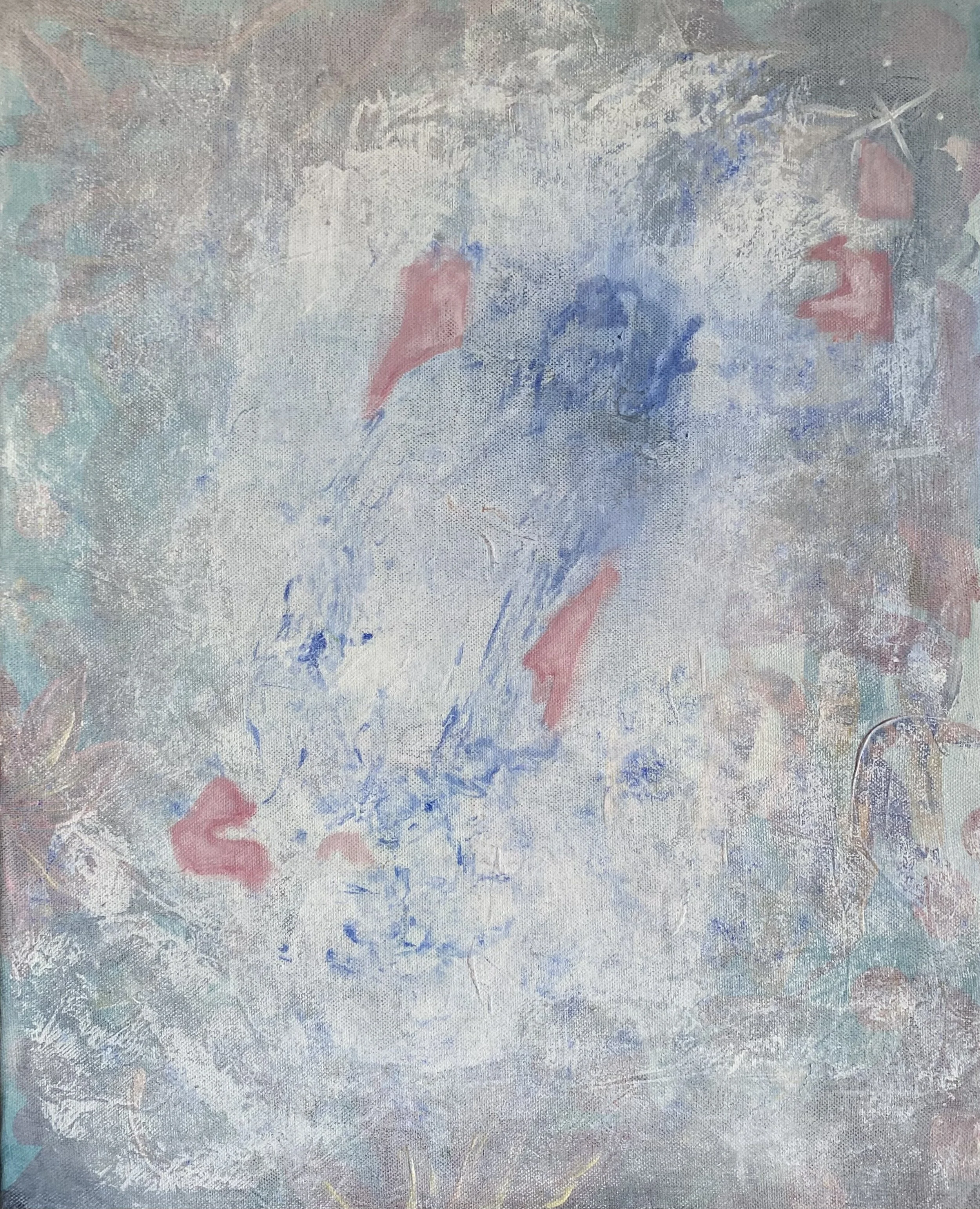 anger (1) (2023). acrylic on canvas, 46 x 61 cm.