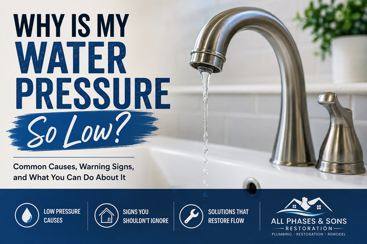 Why Is My Water Pressure So Low?