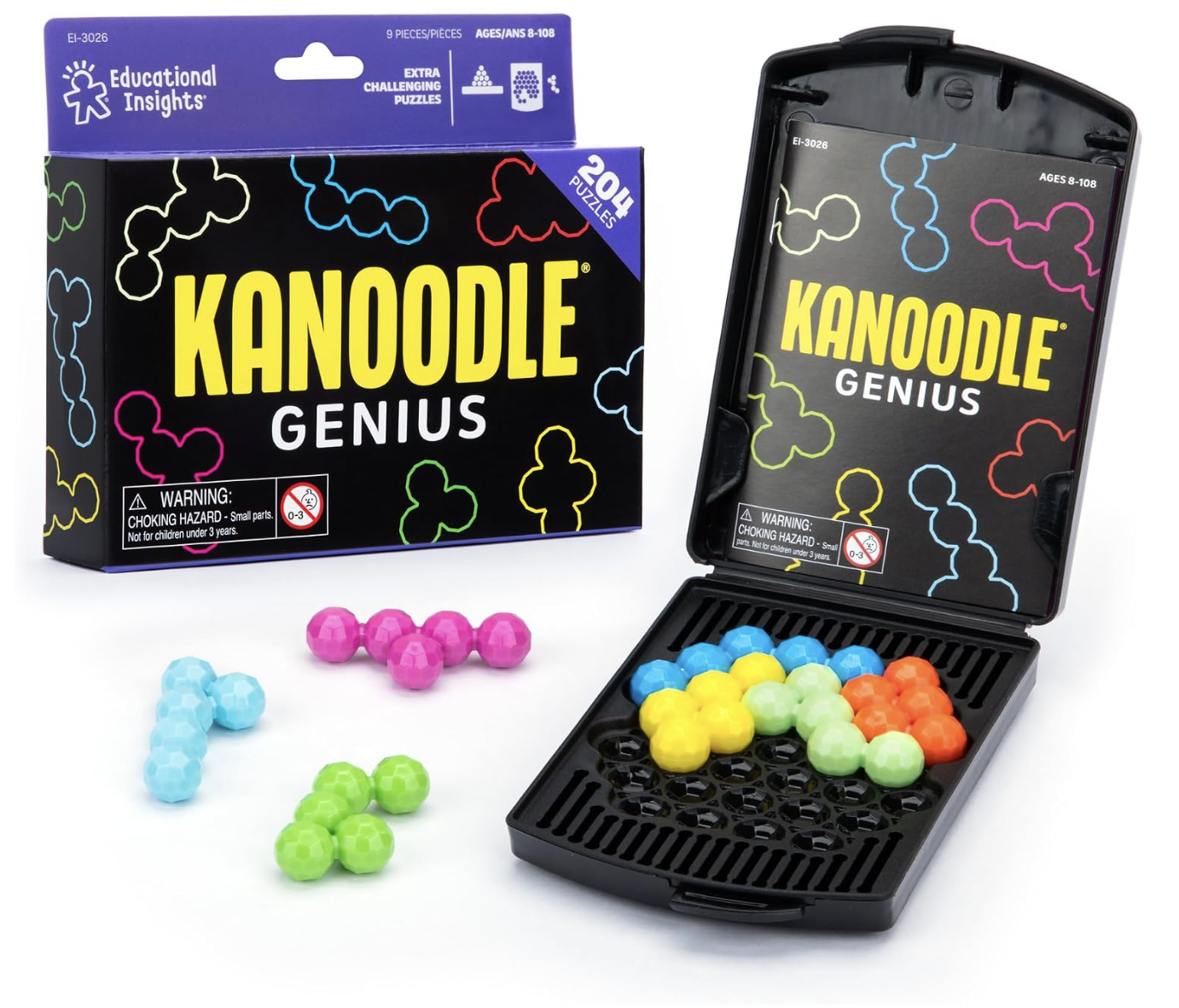 Educational Insights Kanoodle brain teaser puzzle game