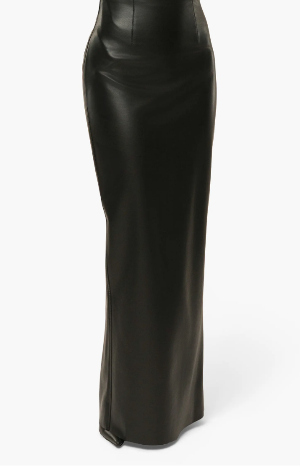 Ace Faux Leather Maxi Skirt JLUXLABEL $80.00Current Price $80.00