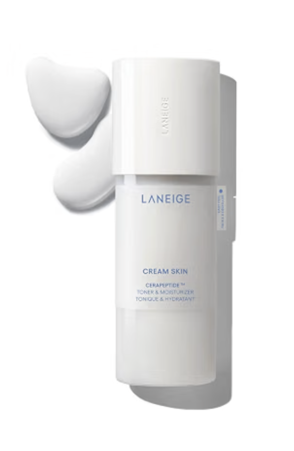 LANEIGE Cream Skin Toner and Moisturizer for a glass-skin dewy finish
