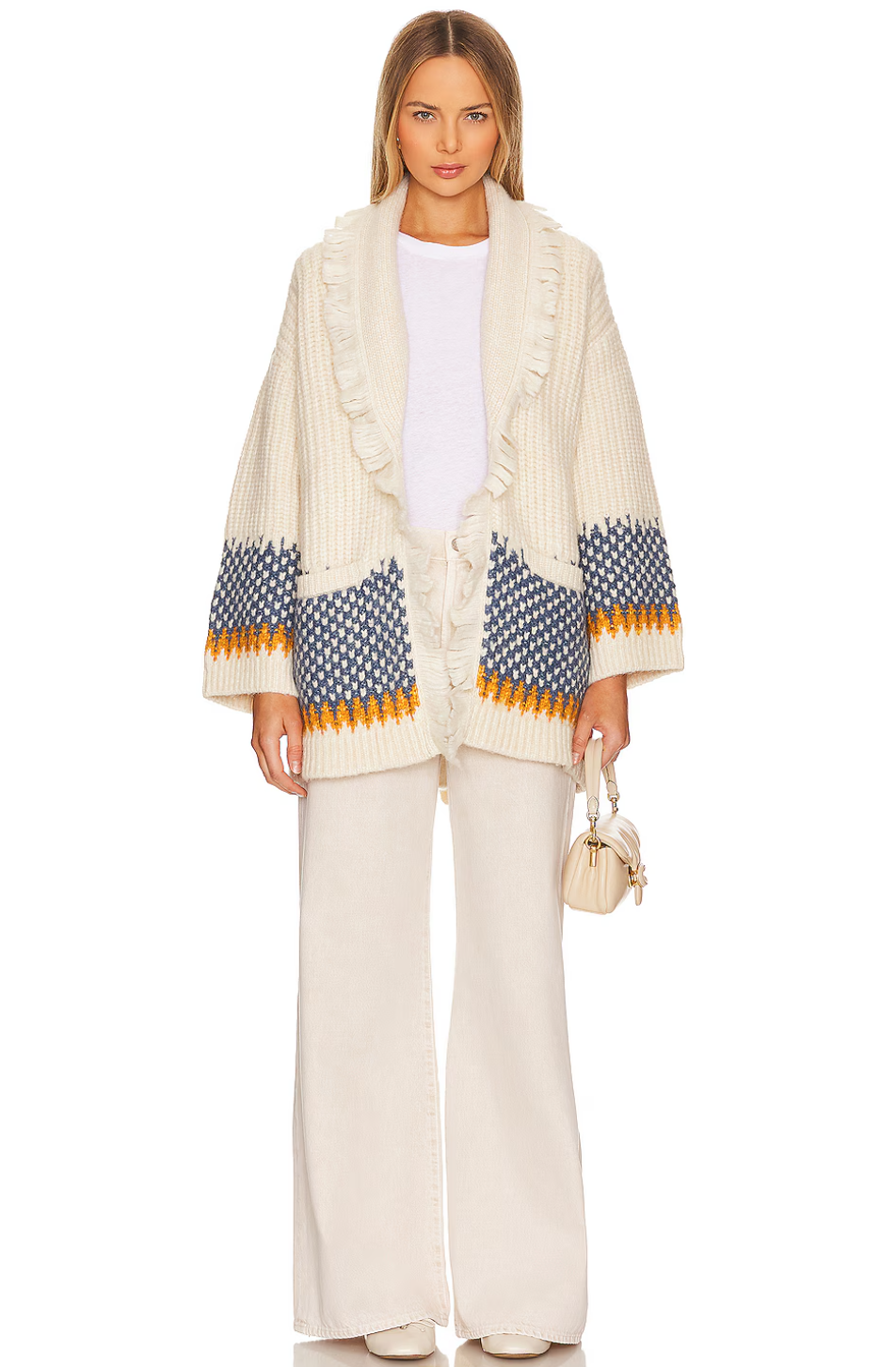 Malena Chunky Fairisle Cardigan Tularosa brand:Tularosa $268