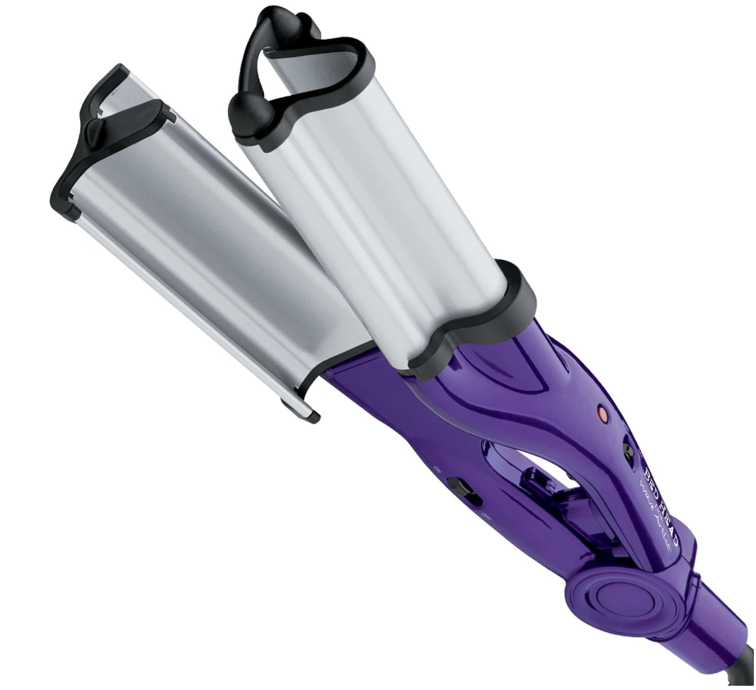 Bed Head Wave Artist deep hair waver for an affordable textured-wave hairstyle.