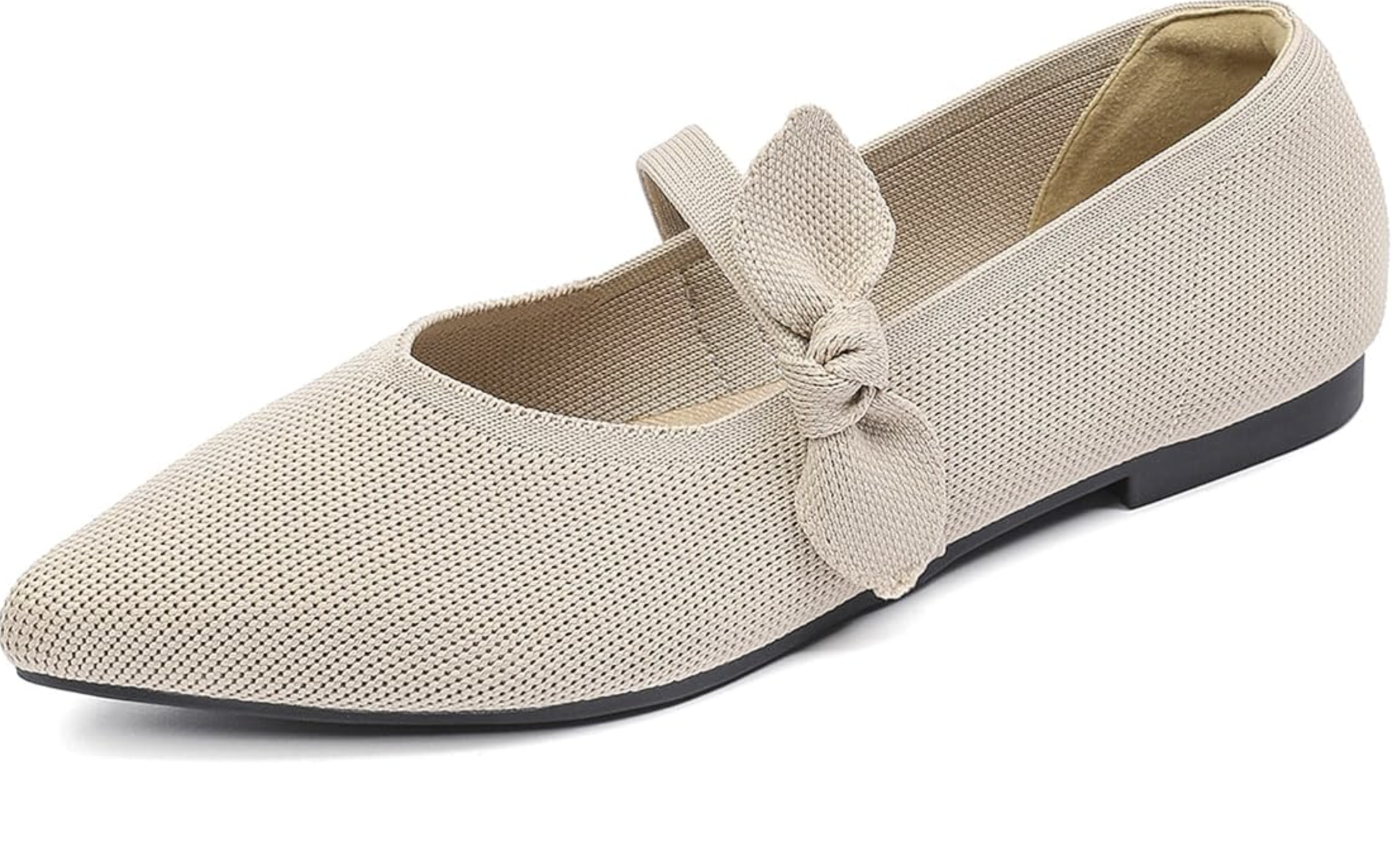 BEAU TODAY minimalist leather ballet flats for polished everyday outfits.