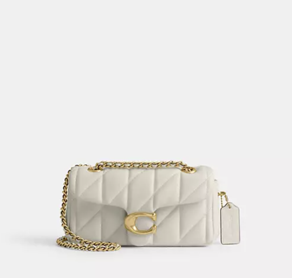 Coach Tabby Shoulder Bag 20 With Pillow Quilting in soft quilted leather