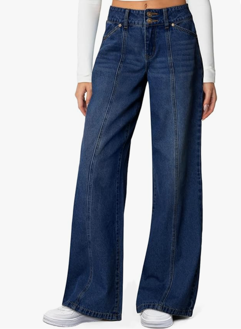 Wide Leg Jeans High Waisted