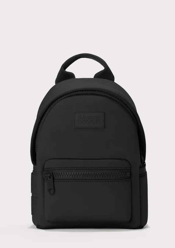Dagne Dover Medium Dakota neoprene backpack with laptop storage and interior organization.