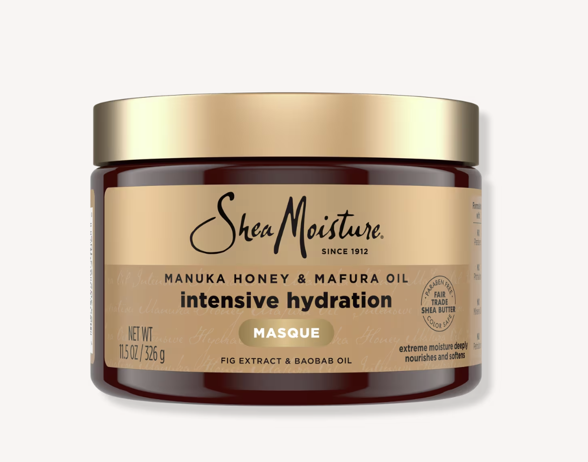 SheaMoisture Manuka Honey and Mafura Oil Intensive Hydration Hair Masque for curls and coils